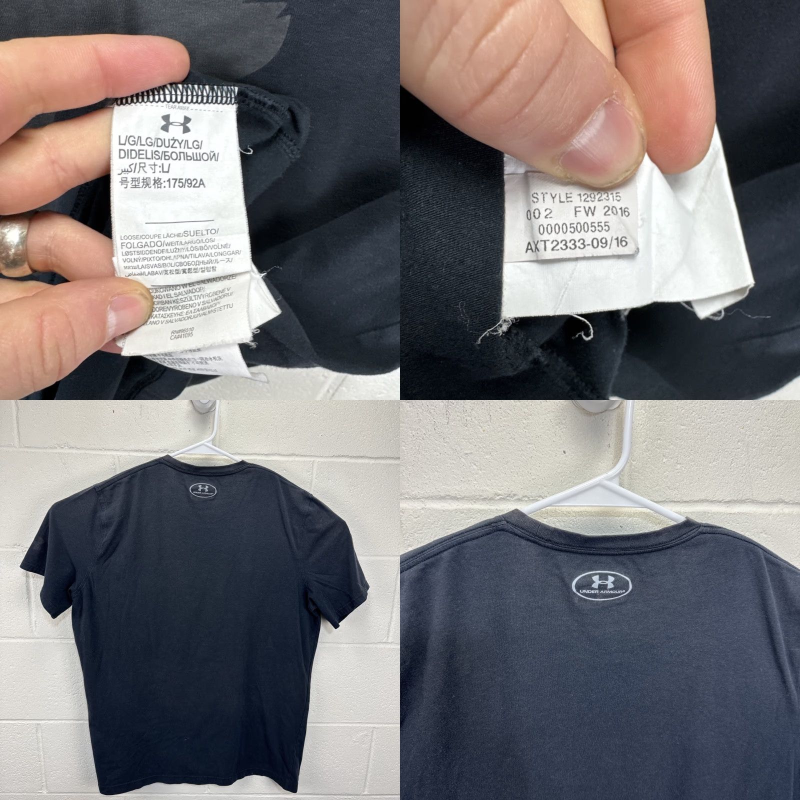 Under Armour VINTAGE: Actually no, Vintage is No.9. Size US L / EU 52-54 / 3 - 8 Thumbnail