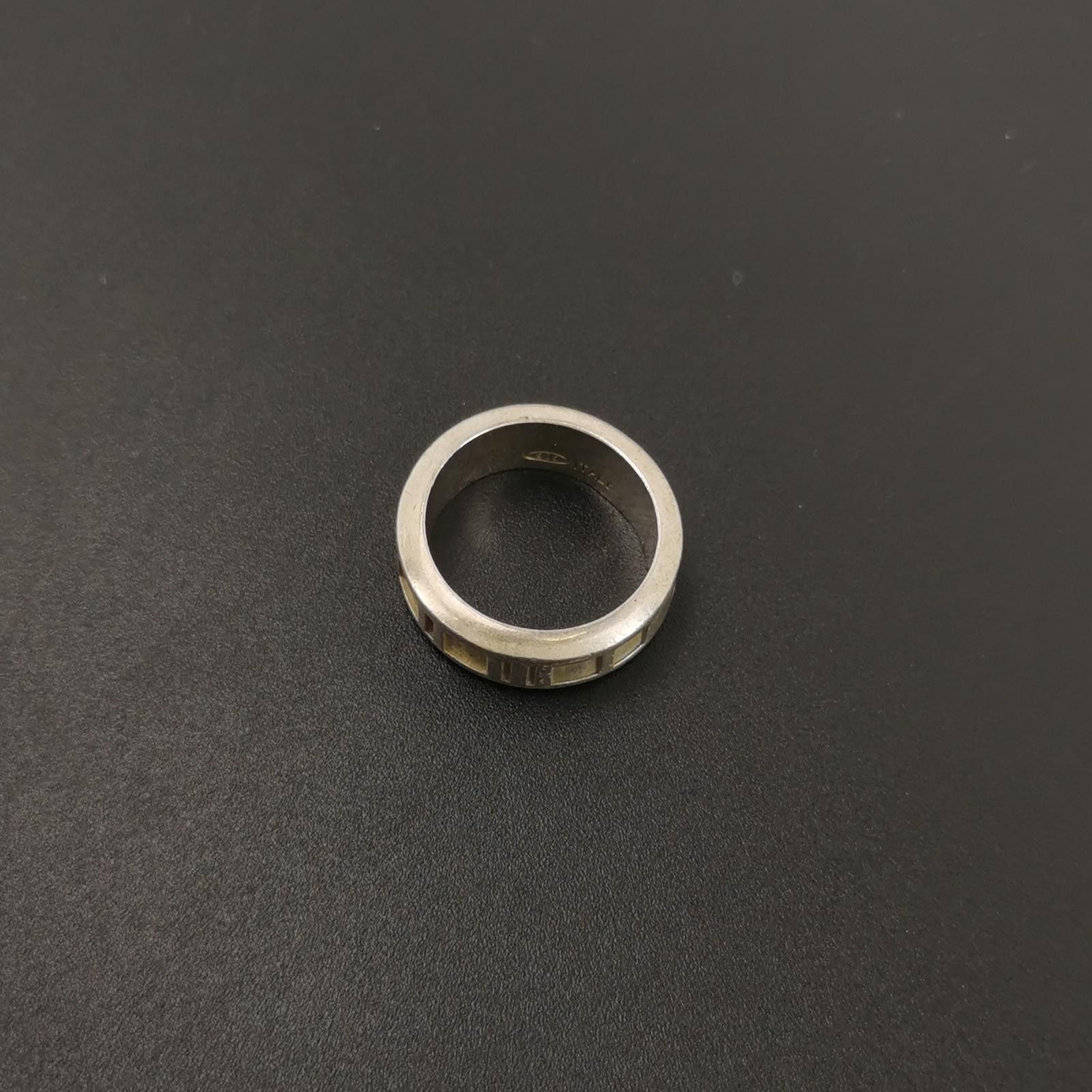 Tiffany & Co. Tiffany & Co. Atlas S925 Roman numeral ring size 11 -z2505 Size ONE SIZE - 5 Thumbnail