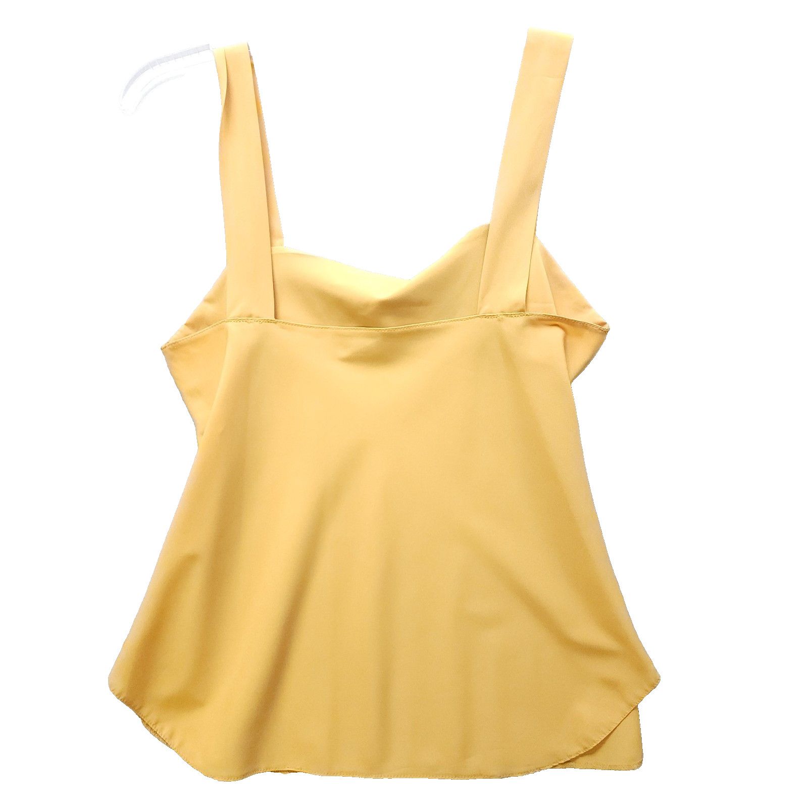 Other Lucie Ann II Satin Camisole Mustard Yellow Vintage Size 2 Size XS / US 0-2 / IT 36-38 - 2 Thumbnail
