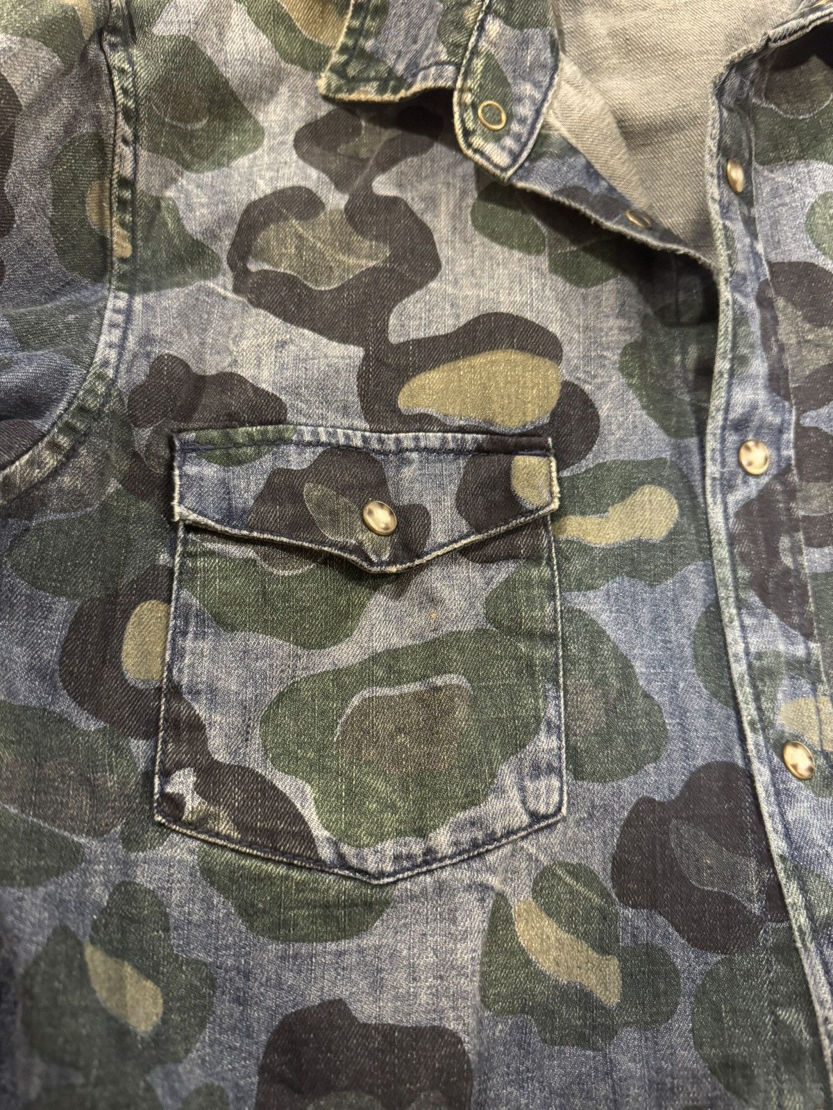 Zanerobe Australian co. Denim camo overshirt. New Size US M / EU 48-50 / 2 - 3 Thumbnail