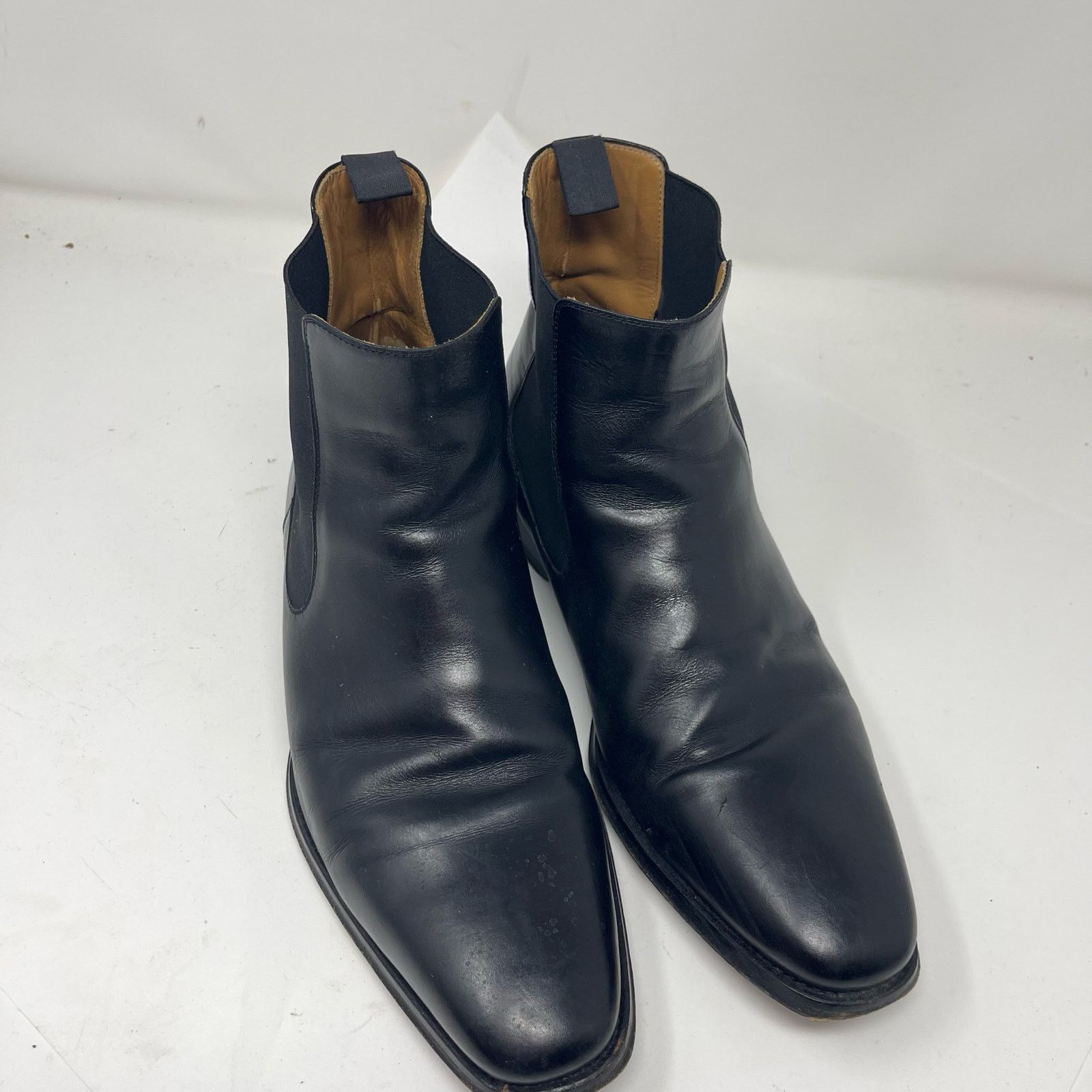 Magnanni Magnanni Men's Java Black Leather Chelsea Boots sz 10.5 Size US 10.5 / EU 43-44 - 8 Thumbnail