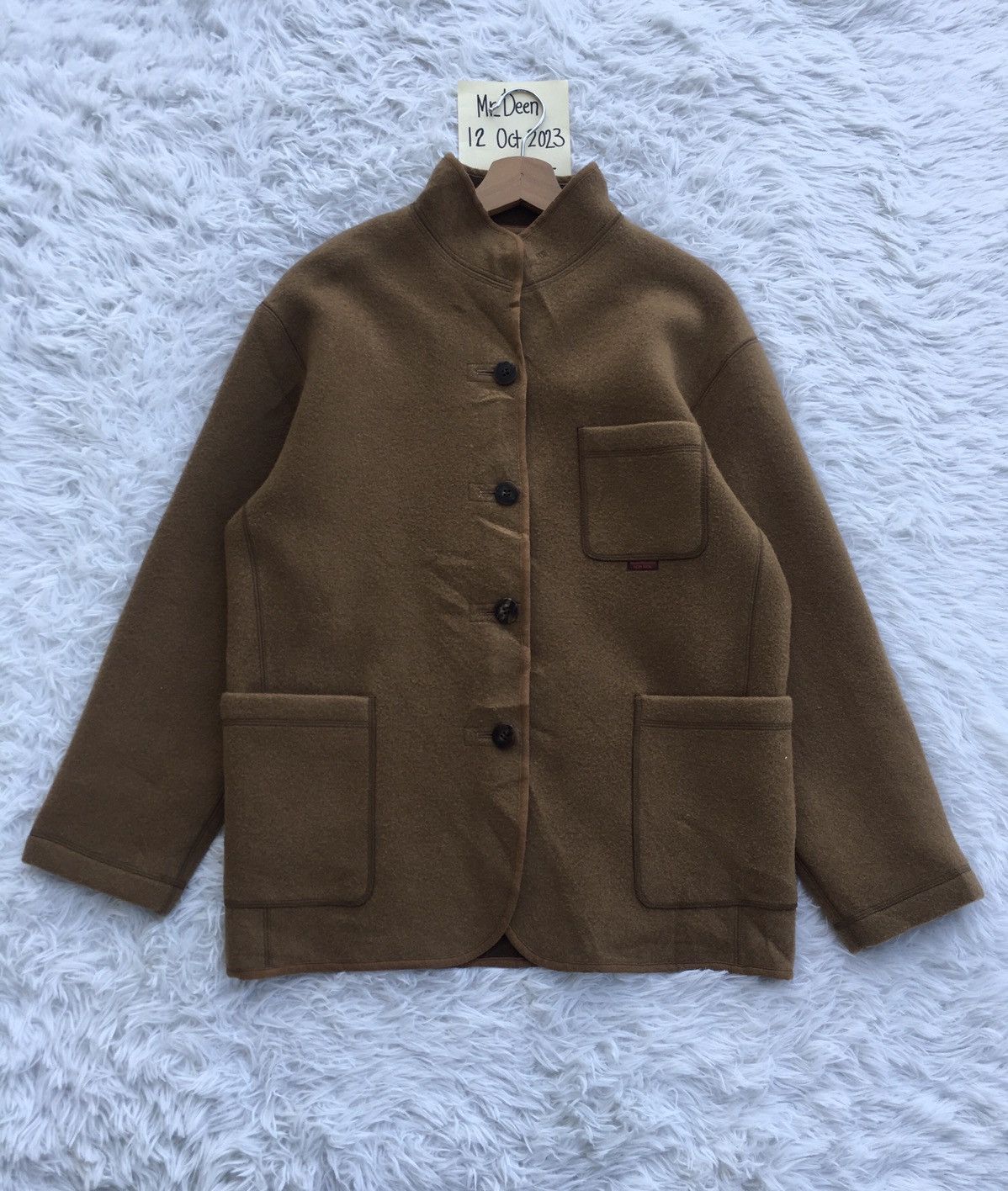 Issey Miyake Rare Vintage Mademoiselle NON NON Wool Jacket Size US L / EU 52-54 / 3 - 1 Thumbnail