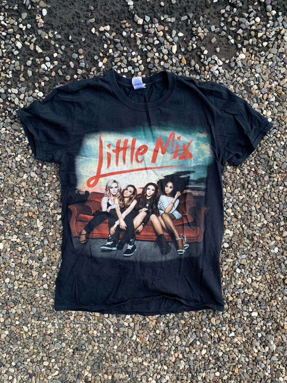Band Tees 2014 Little Mix Band US Tour Concert T-Shirt Size US M / EU 48-50 / 2 - 1 Thumbnail