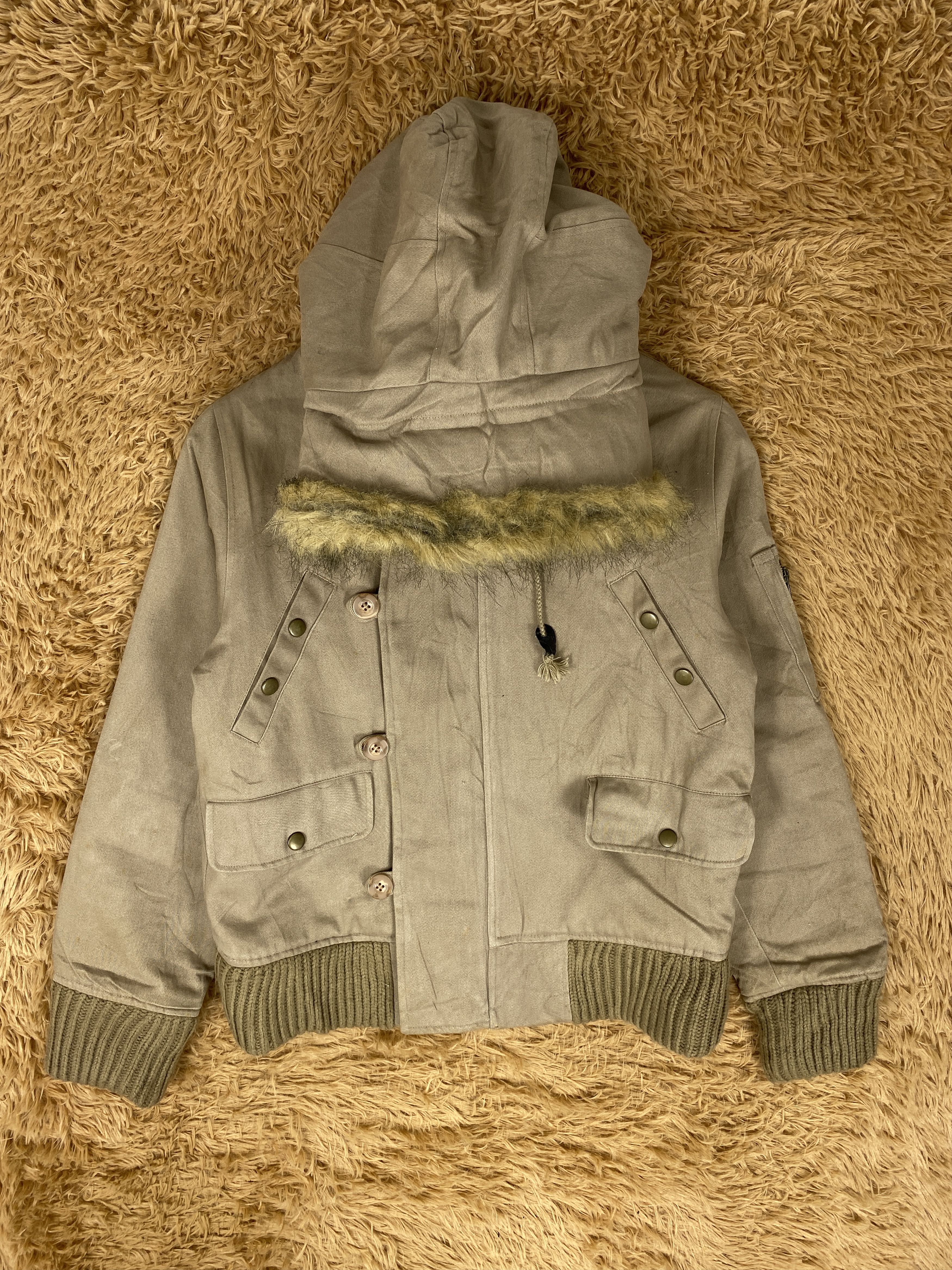Japanese Brand Vintage EMS Hoodie Winter Jacket J2217 Size US S / EU 44-46 / 1 - 1 Thumbnail