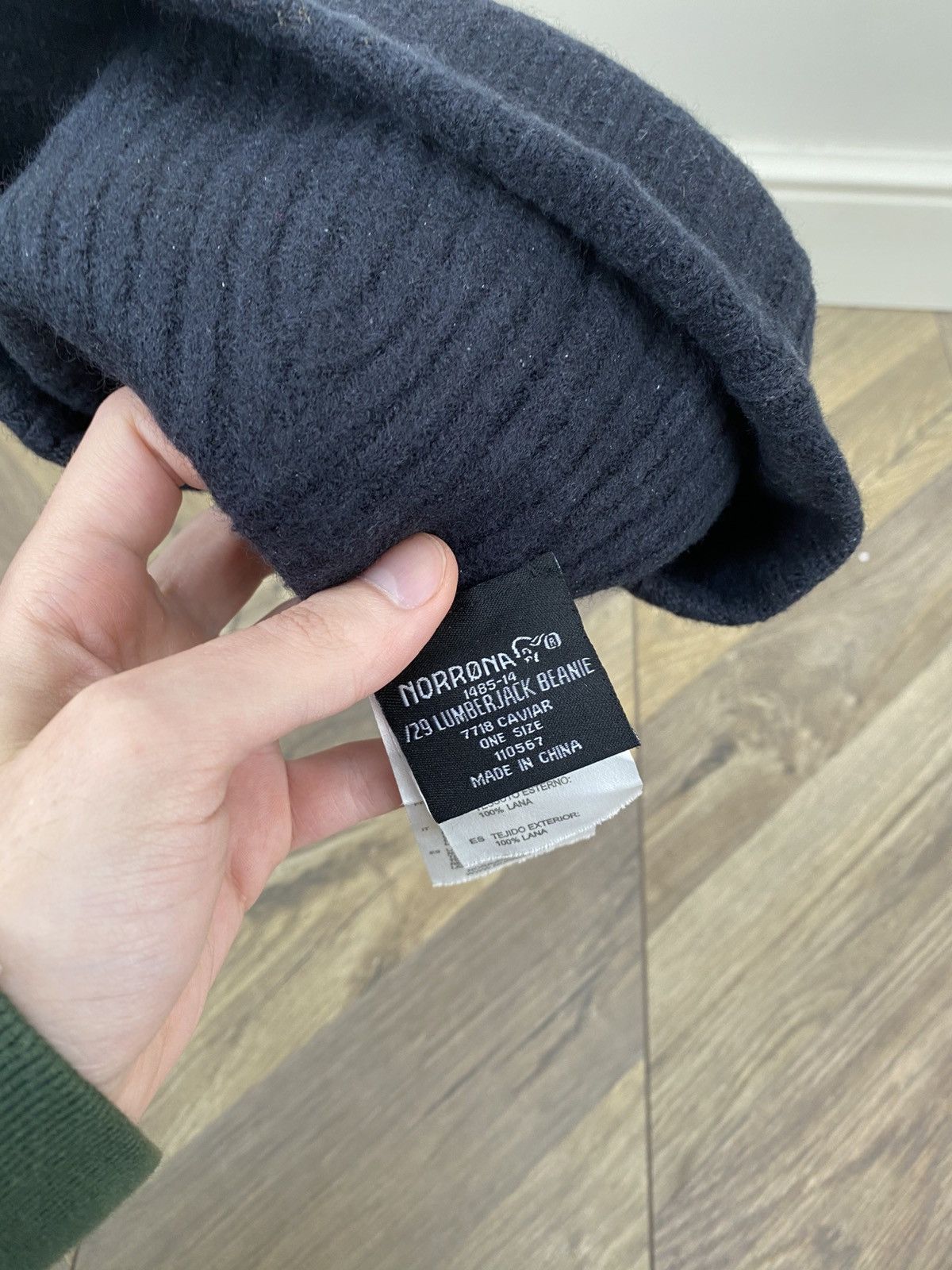 Norrona Vintage Norrona Wool Logo Beanie Size ONE SIZE - 6 Thumbnail