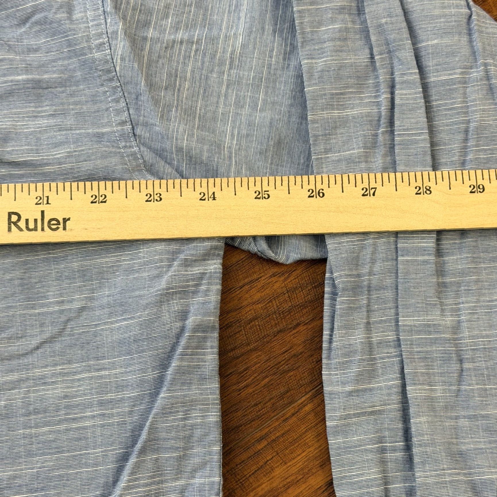 Ariat Ariat Shirt Button-Up Long Sleeve Blue L Cotton Western Casual Pocket Modern Size US L / EU 52-54 / 3 - 7 Thumbnail