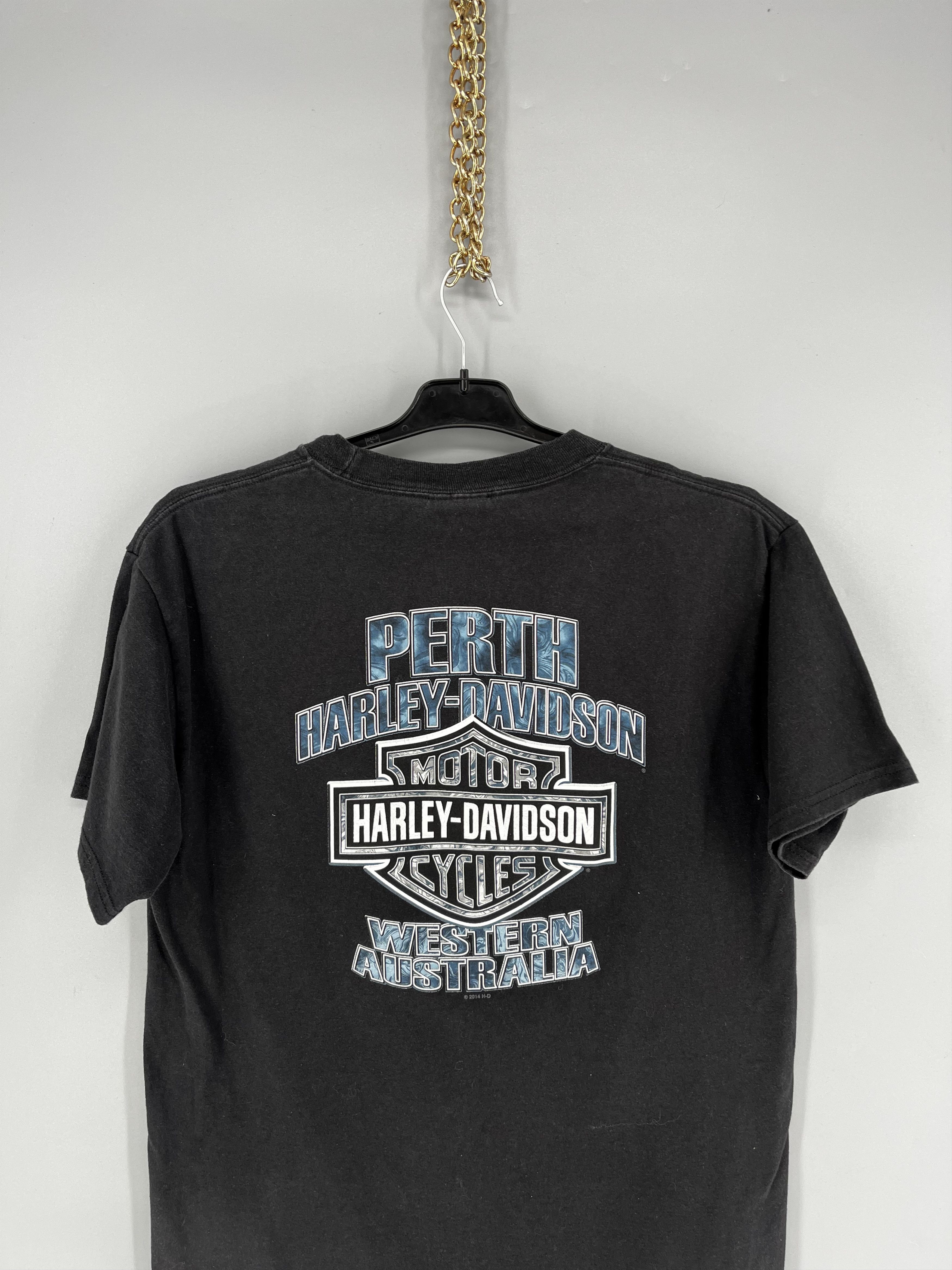 Harley Davidson Vintage 00s Harley Davidson "AUSTRALIA" T-shirt Streetwear M Size US M / EU 48-50 / 2 - 11 Thumbnail