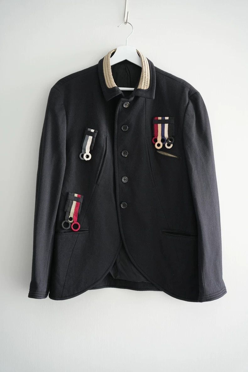 Yohji Yamamoto Yohji Yamamoto 06 AW Baroque Badge Jacket 2501-Nextarrow Size US M / EU 48-50 / 2 - 1 Thumbnail