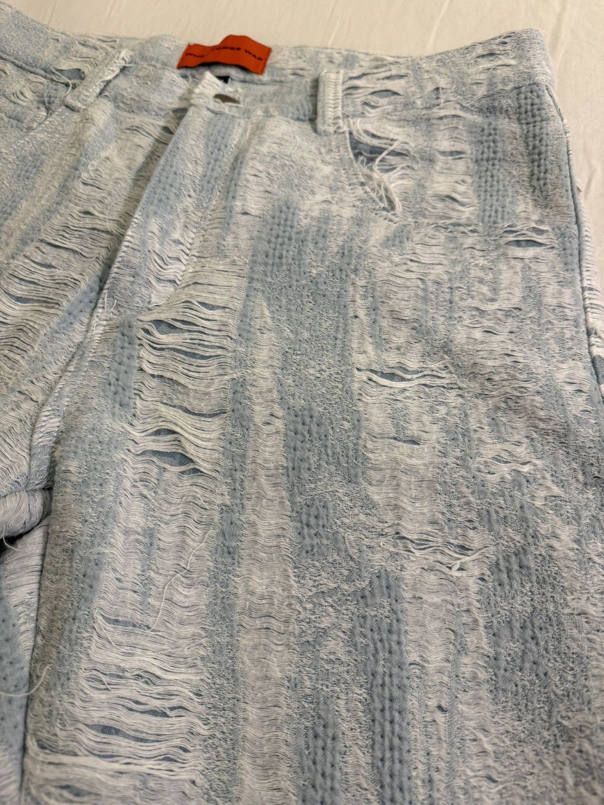 Who Decides War Who Decides War Distressed Storm Denim Pant 34 Size US 34 / EU 50 - 3 Thumbnail