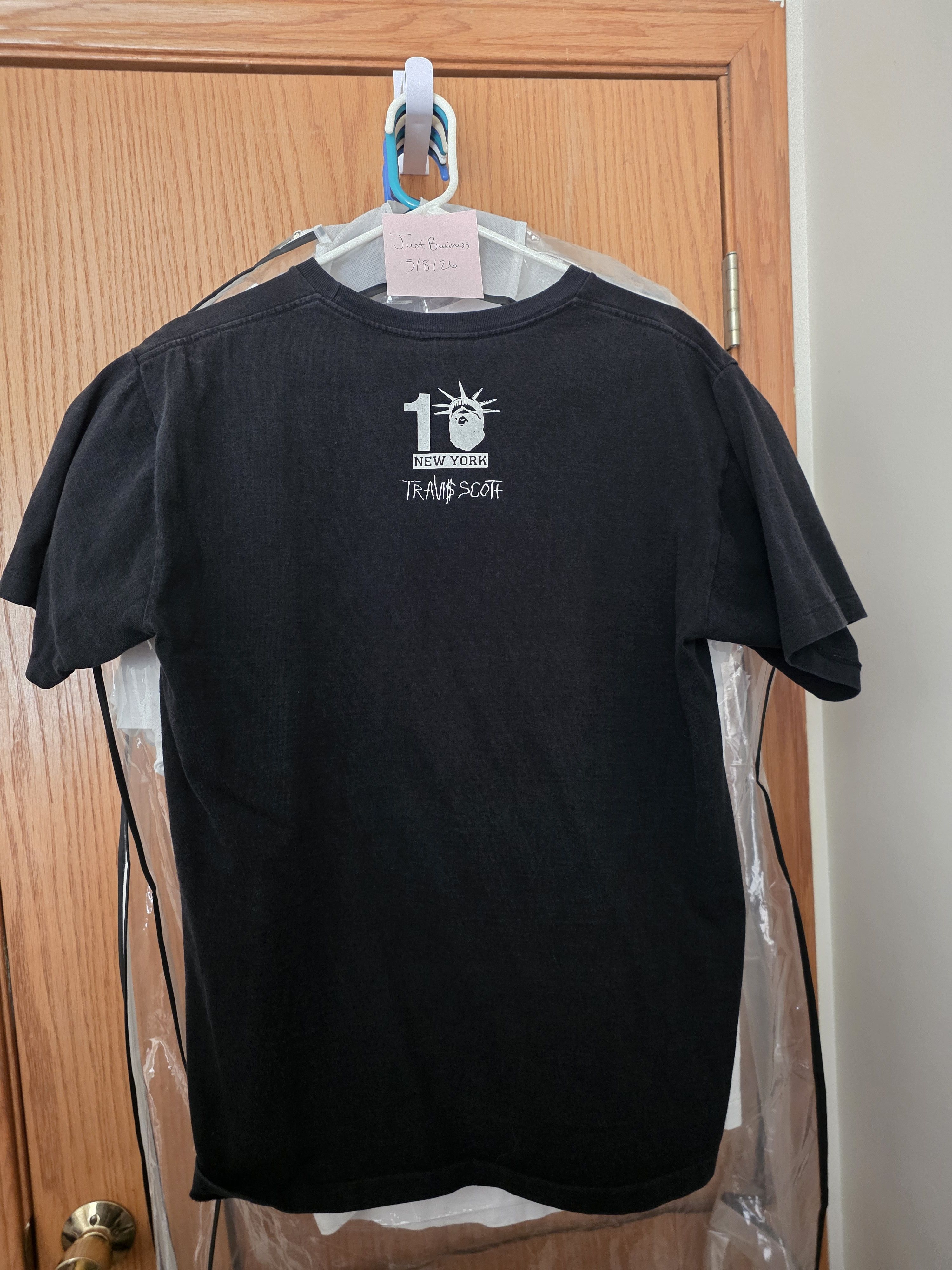 Bape Bape x Travis Scott 10th Anniversary Tee Size US L / EU 52-54 / 3 - 2 Thumbnail