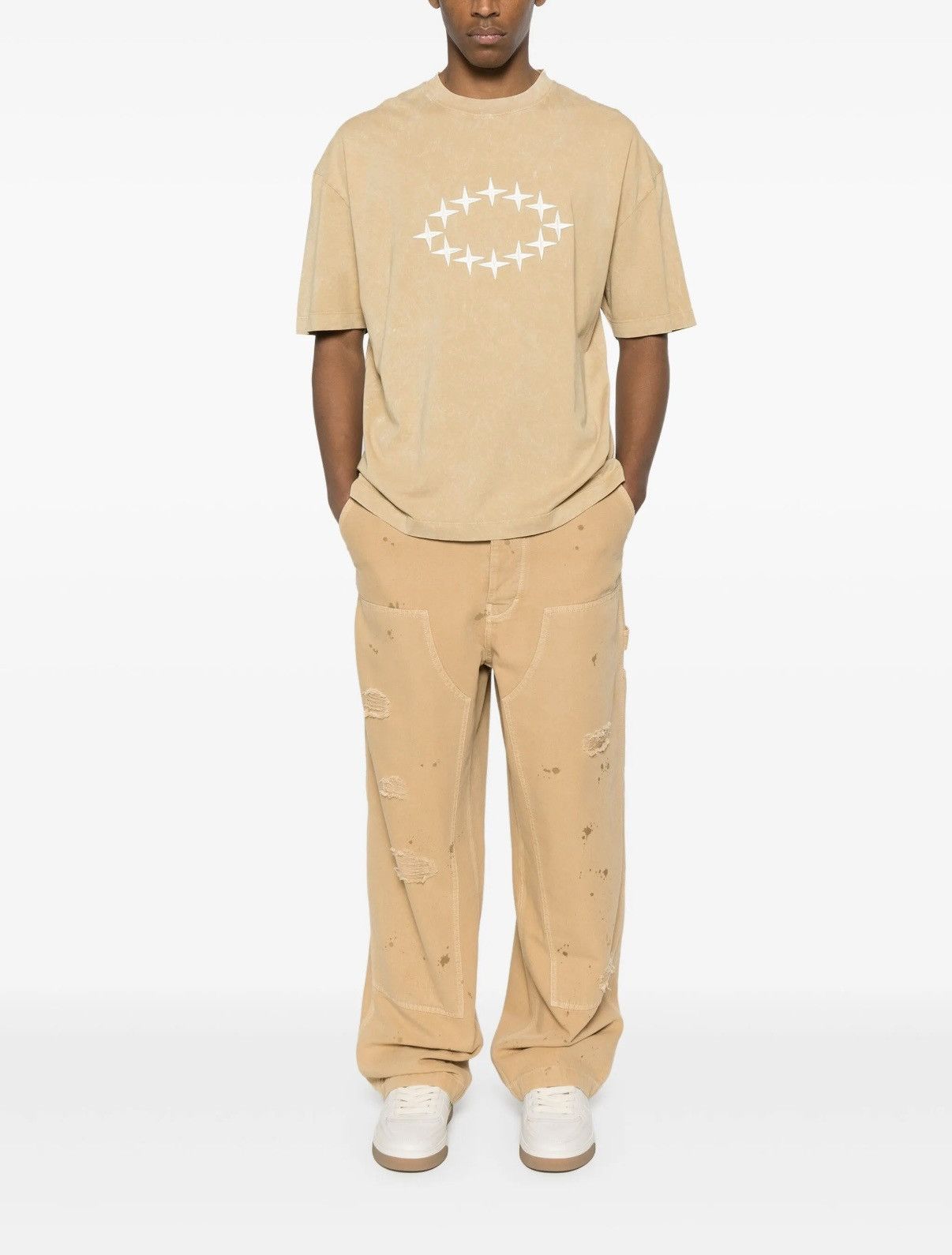 Etudes Etudes Studio 25SS Distressed Loose Carpenter Pants Size US 30 / EU 46 - 16 Thumbnail