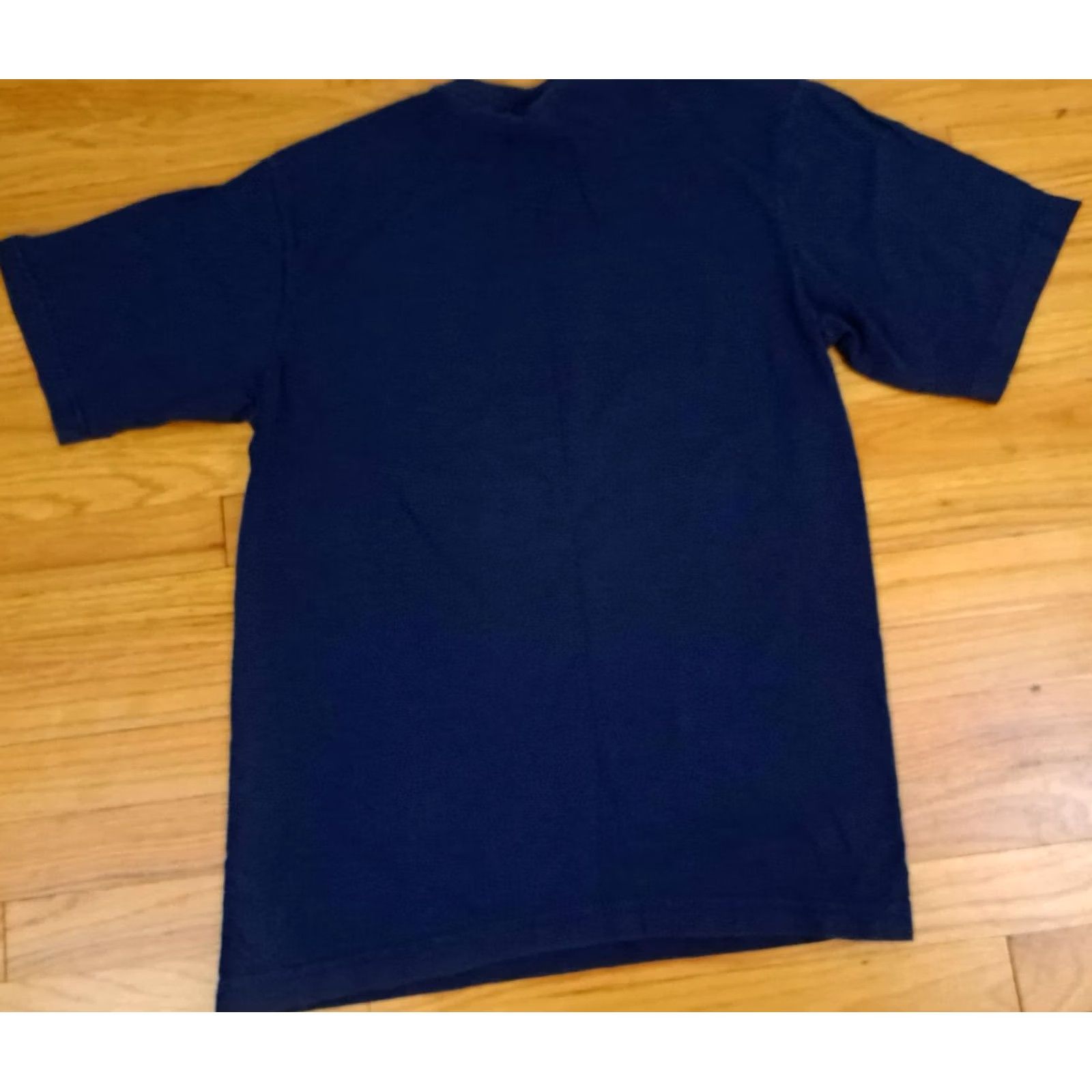 Spalding VINTAGE Spalding T-Shirt Classic Drive to Competion Medium Crew Neck Short Sleeve Blue Cotton canvas 1990s Unisex Adults Mens Womens Size US M / EU 48-50 / 2 - 5 Thumbnail