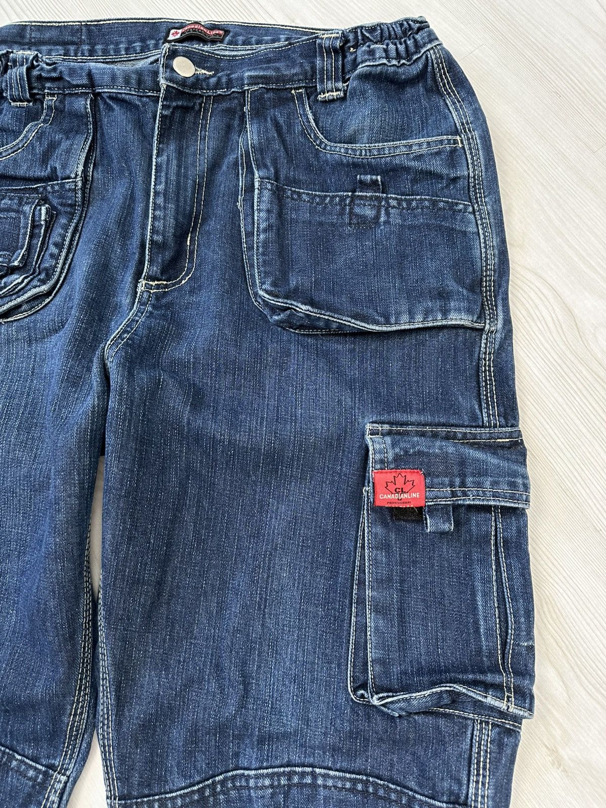 Vintage Vintage Y2k Carhartt Style Denim Jeans Streetwear Size US 34 / EU 50 - 4 Thumbnail