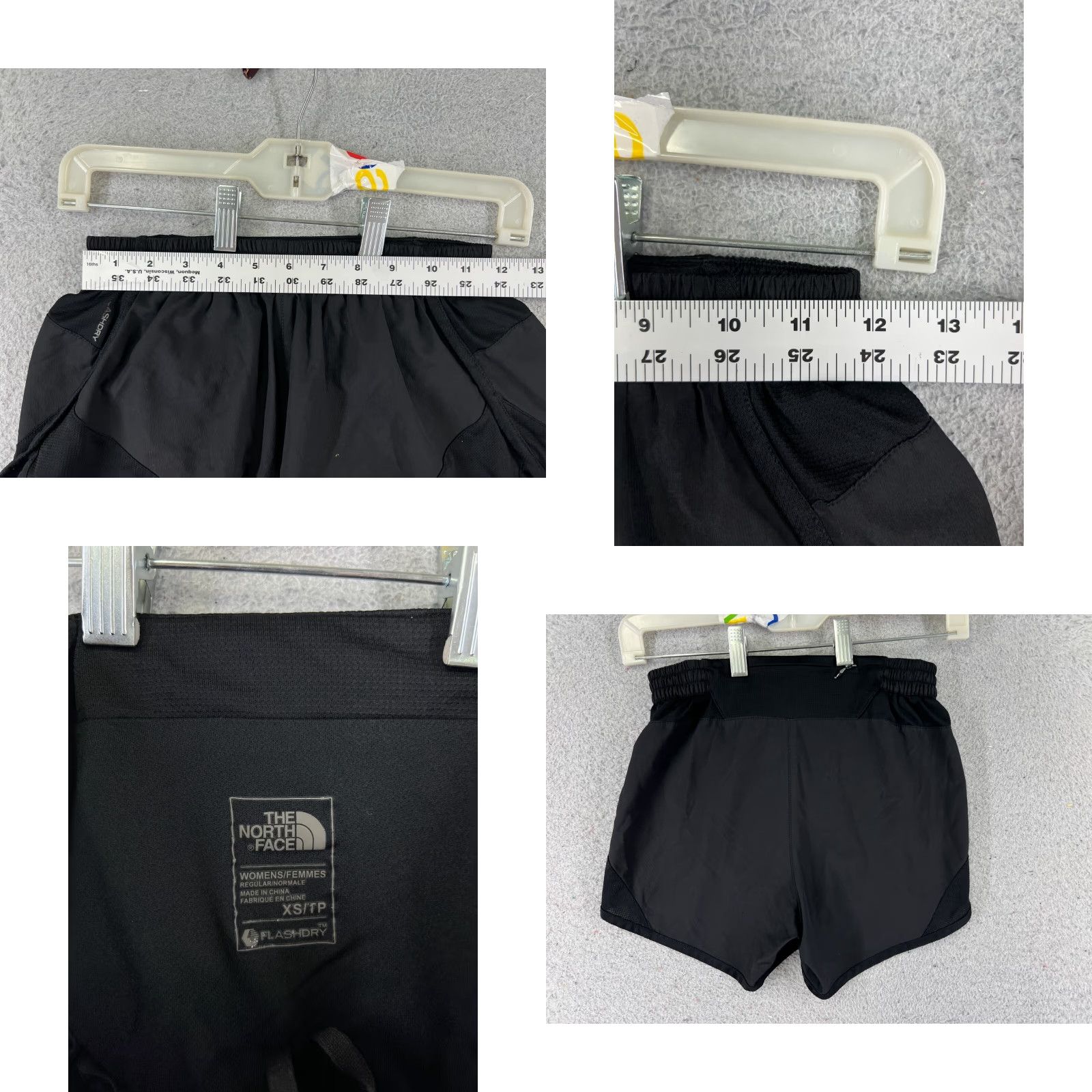 The North Face The North Face Shorts Womens XS Black Flashdry Polyester Elastic READ Size 26" / US 2 / IT 38 - 8 Thumbnail