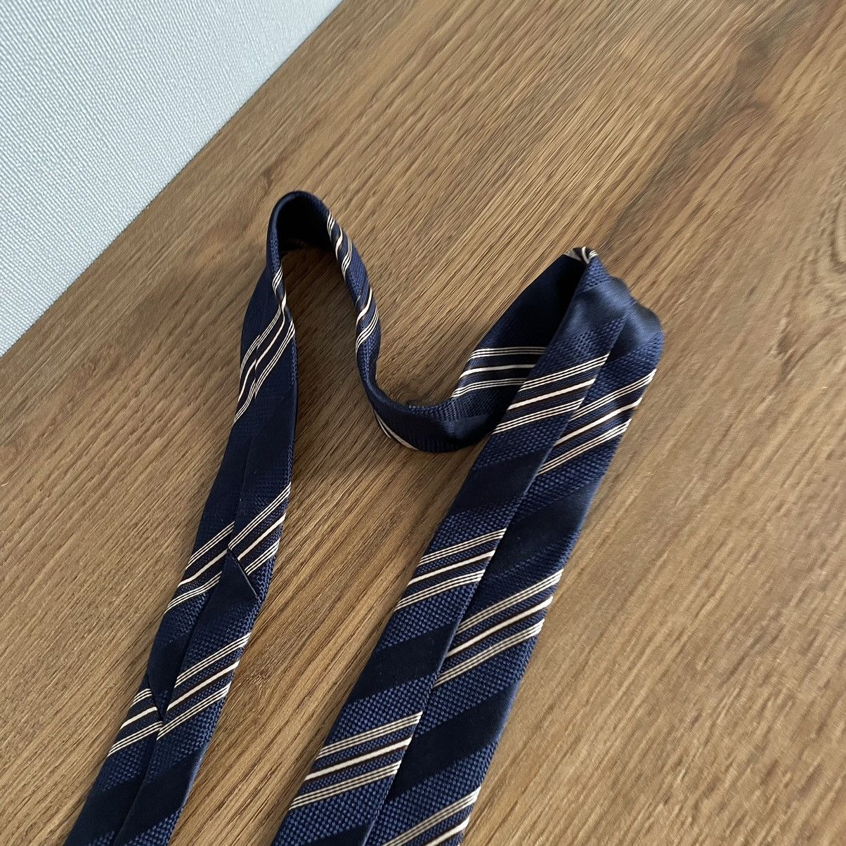 Aquascutum Vintage Aquascutum Tie Silk Old Money 00s Y2K USA Size ONE SIZE - 6 Thumbnail