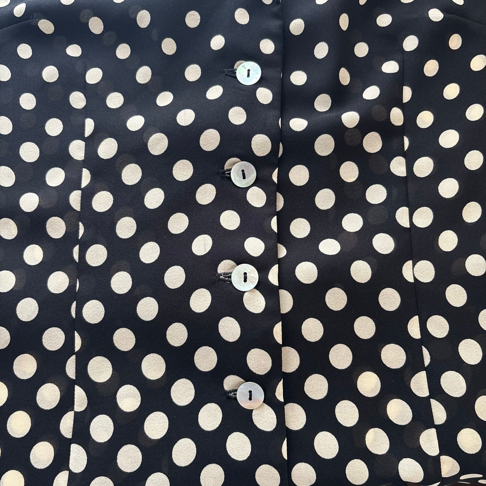 Other Dress Barn 2 Piece Black White Polka Dot Maxi Set 12 Size XL / US 12-14 / IT 48-50 - 17 Thumbnail