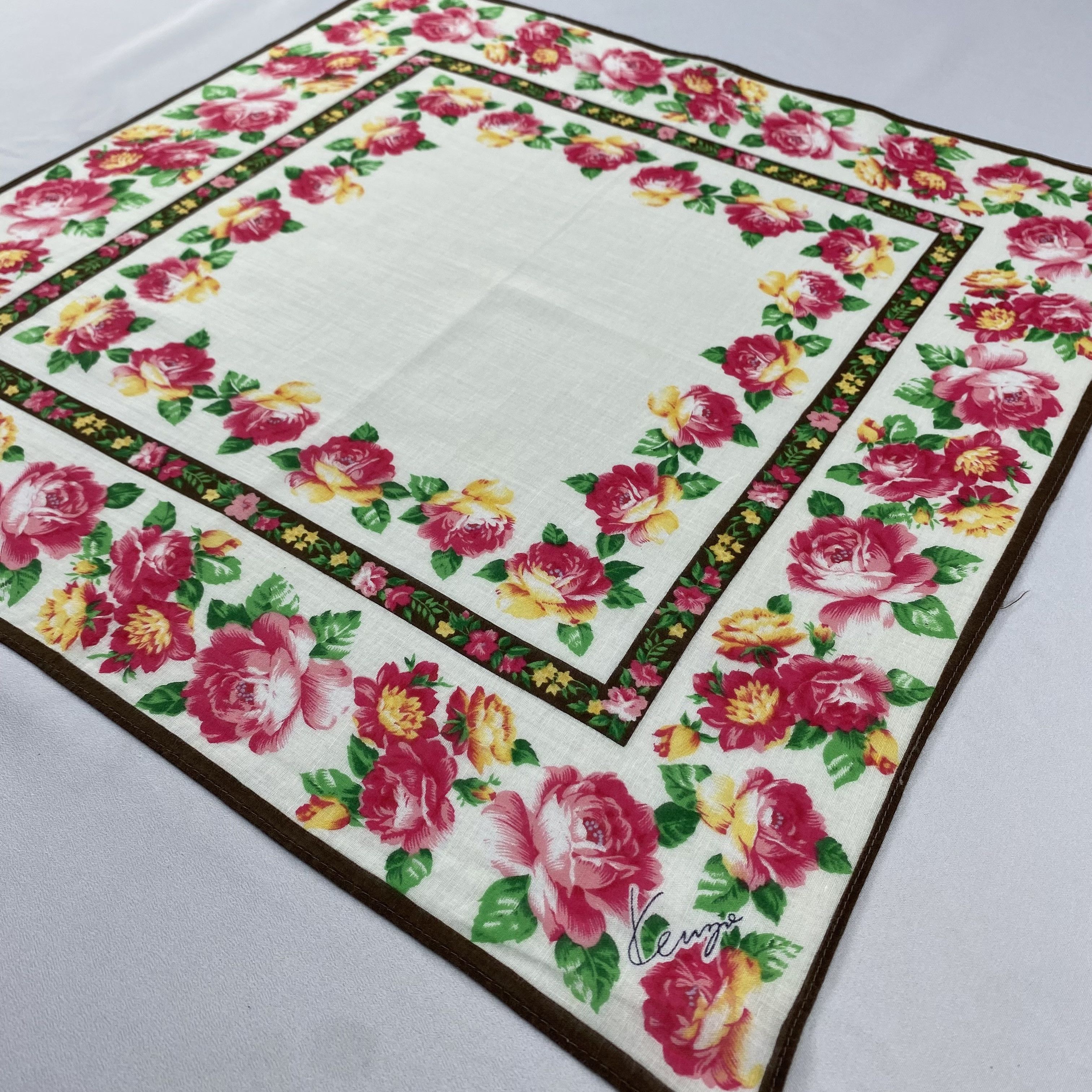 Kenzo Kenzo Handkerchief / Bandana / Neckerchief C863 Size ONE SIZE - 4 Thumbnail