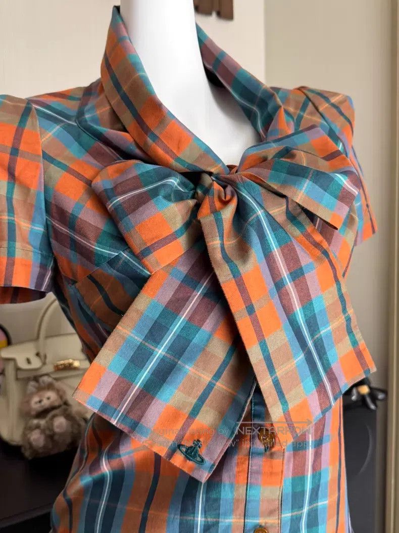 Vivienne Westwood Vivienne Westwood Bow Blouse Vintage Size S / US 4 / IT 40 - 6 Thumbnail