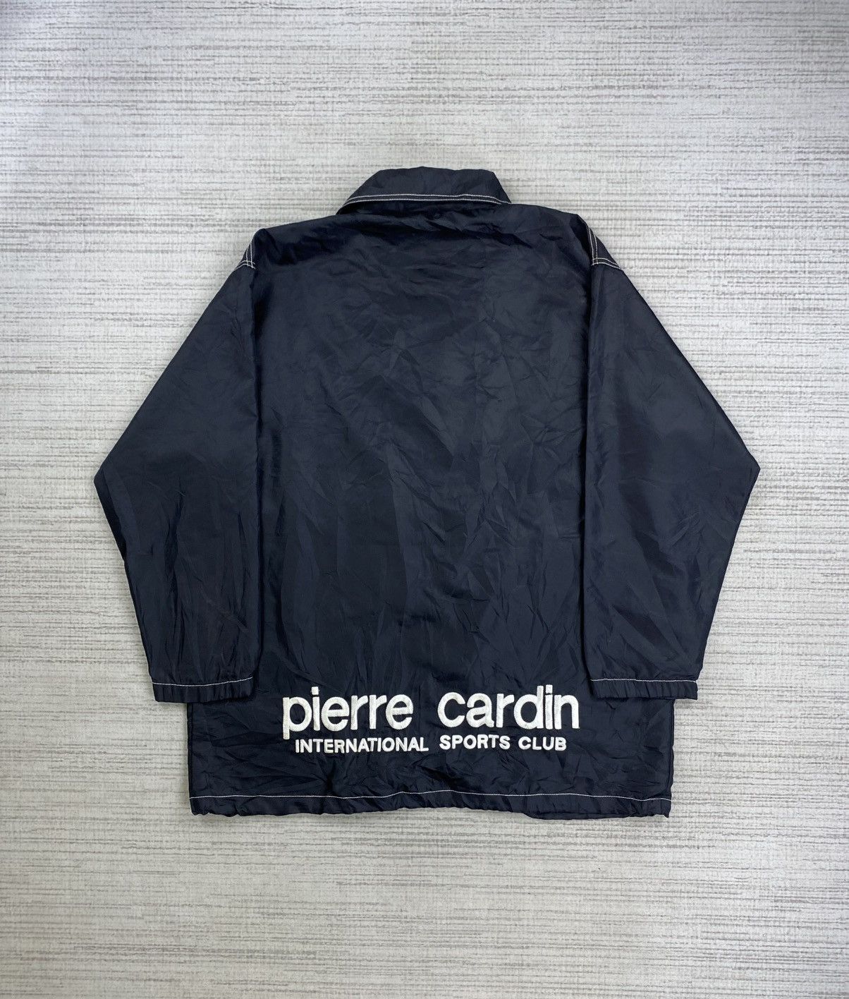 Pierre Cardin Vintage Pierre Cardin Paris Sport Big Spellout Zipper Jacket Size US M / EU 48-50 / 2 - 2 Thumbnail