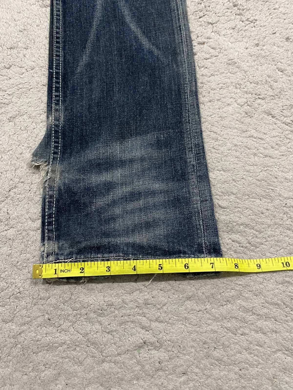 semanticdesign Semantic Design Mudwash Clawmark Distressed Denim Jeans Size US 32 / EU 48 - 23 Thumbnail