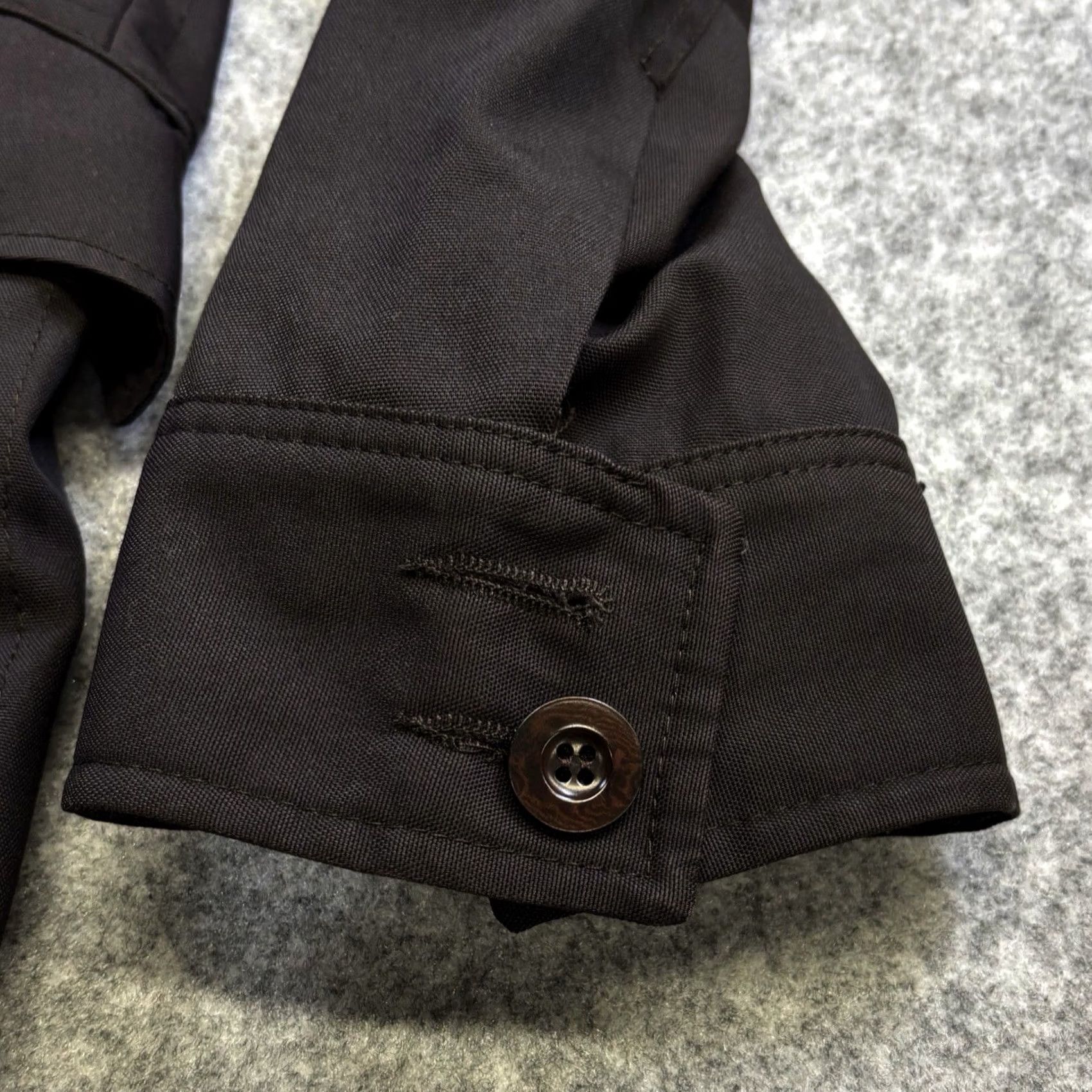 Reiss VINTAGE Reiss Coat Jacket Medium Mens Dark Brown Zip Up Smart Casual Pre Loved Size US M / EU 48-50 / 2 - 2 Thumbnail