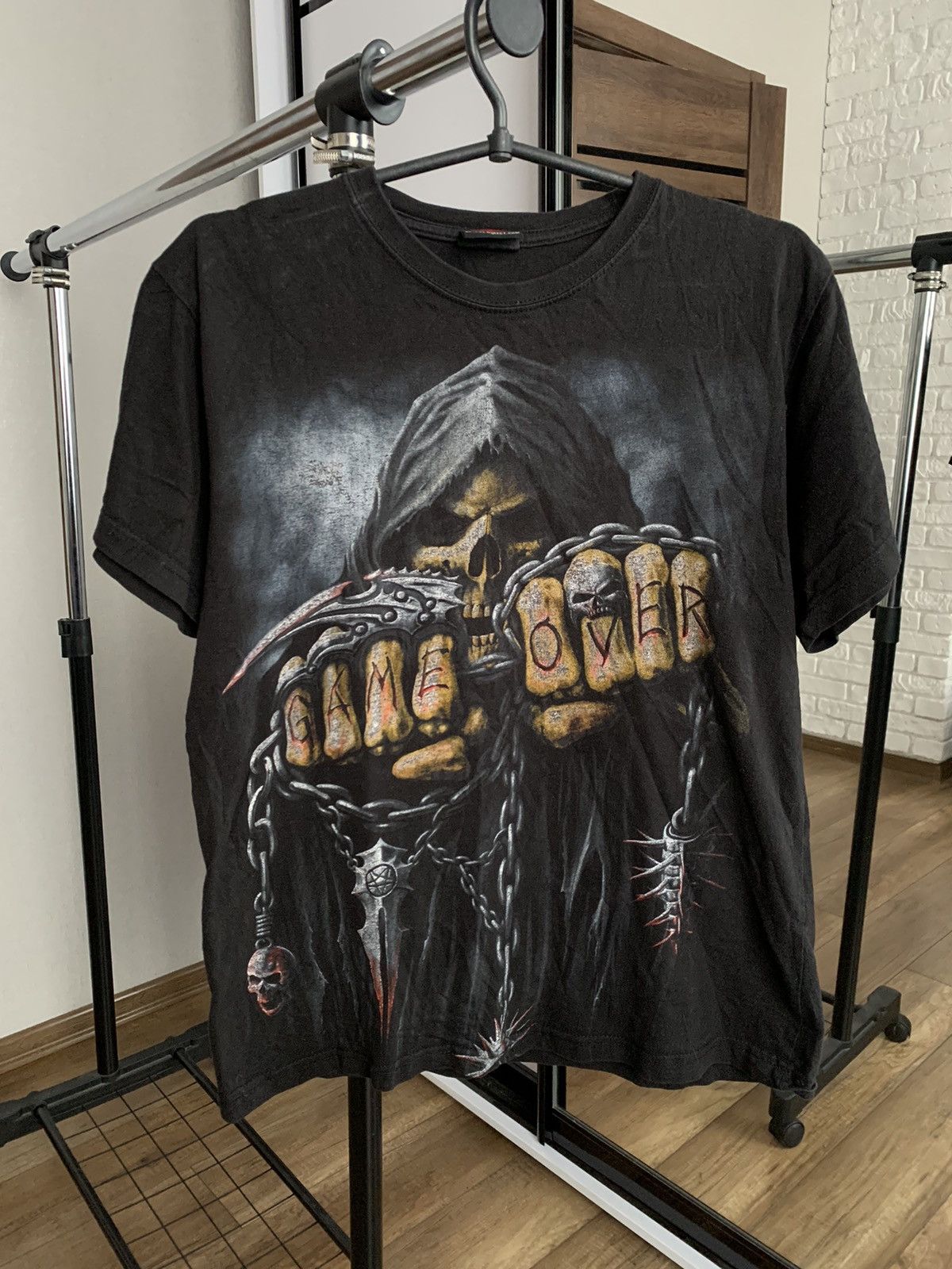 Other Spiral Vintage Bones Game Over T-Shirt Tee Size US S / EU 44-46 / 1 - 1 Thumbnail
