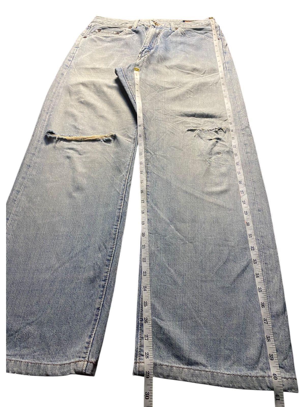 Big John 90s Big john Waist 30 Faded Wash Baggy Jeans Size US 30 / EU 46 - 15 Thumbnail