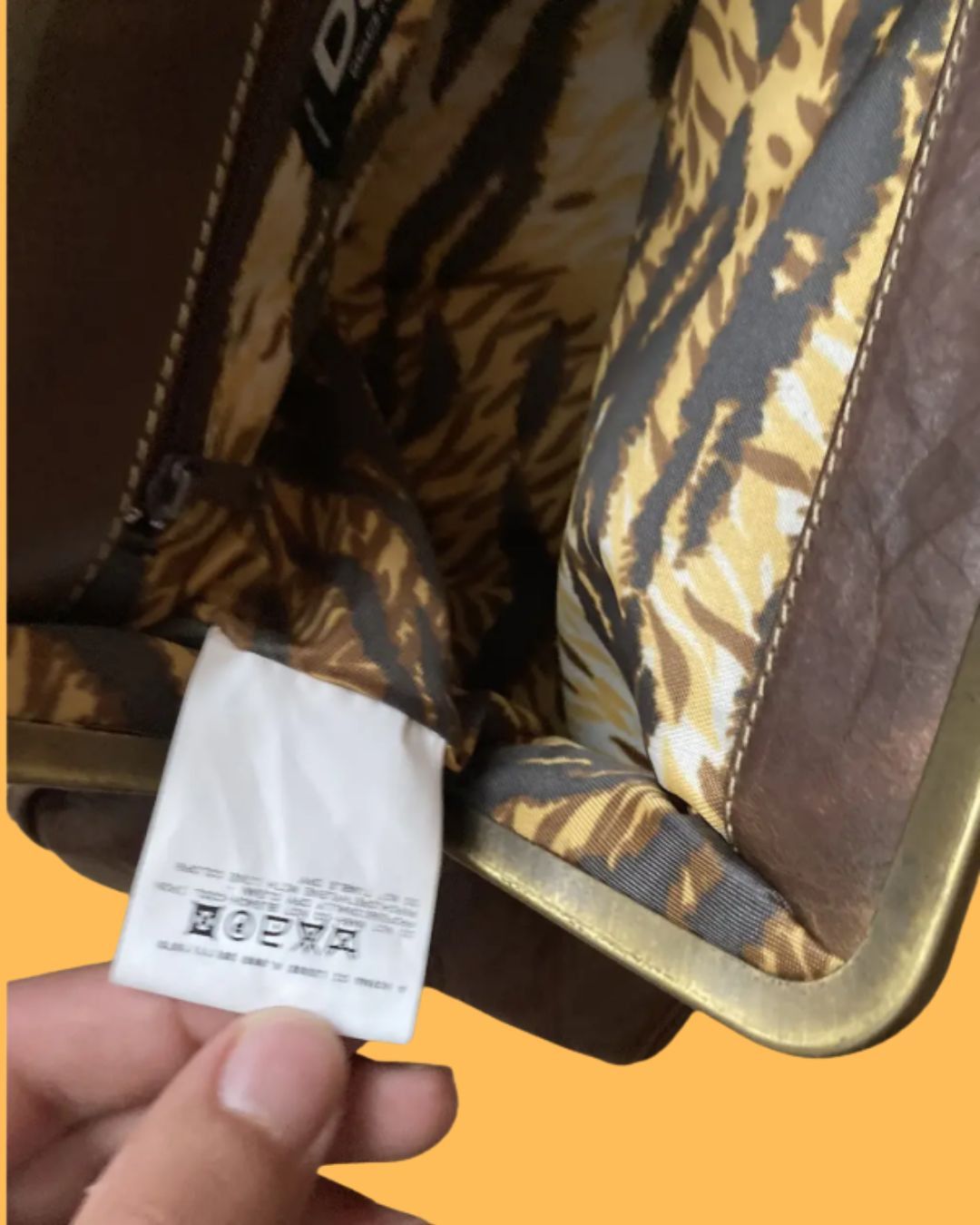 Dolce & Gabbana Dolce & Gabbana 👛 Reconstructed Corduroy Pants Purse Bag Size ONE SIZE - 8 Thumbnail