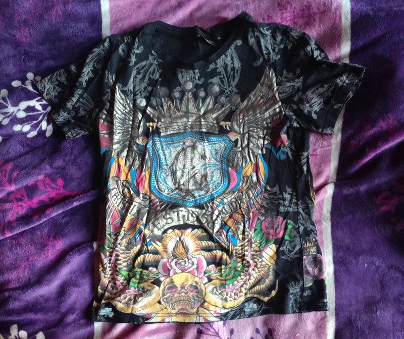 Christian Audigier × Ed Hardy Vintage Ed Hardy Christian Audiger T-Shirts Size US S / EU 44-46 / 1 - 1 Thumbnail