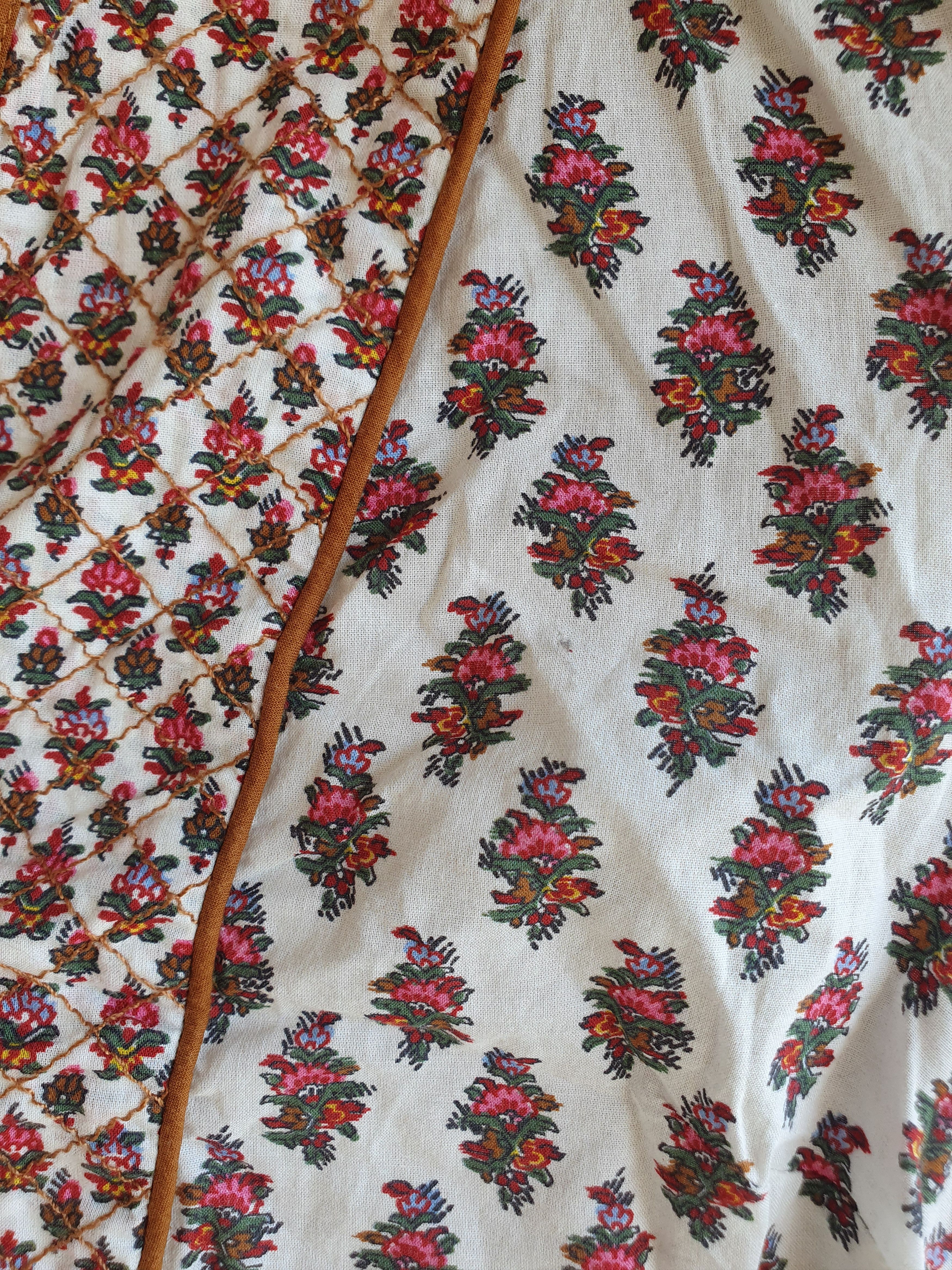 Veronica Beard Veronica Beard Alivia Floral Print Cotton Poplin Blouse Size M / US 6-8 / IT 42-44 - 9 Thumbnail