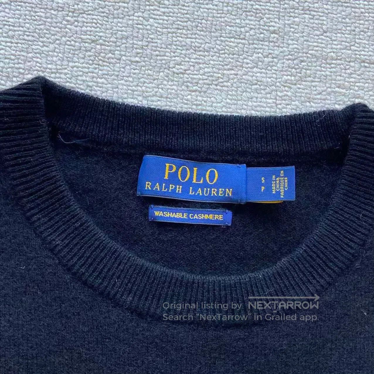 Polo Ralph Lauren POLO Ralph Lauren Crew Neck Cashmere Sweater. Size US M / EU 48-50 / 2 - 3 Thumbnail