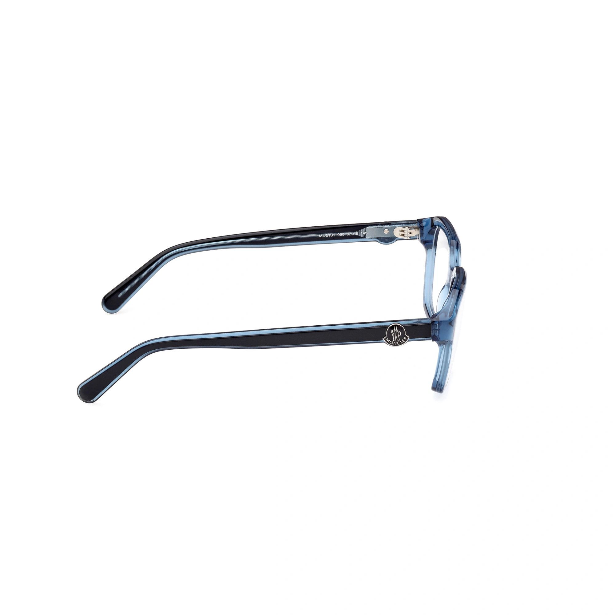 Moncler o1y0225 Size : OS / 52 mm Eyeglass Frame in Blue/Black Size ONE SIZE - 7 Thumbnail
