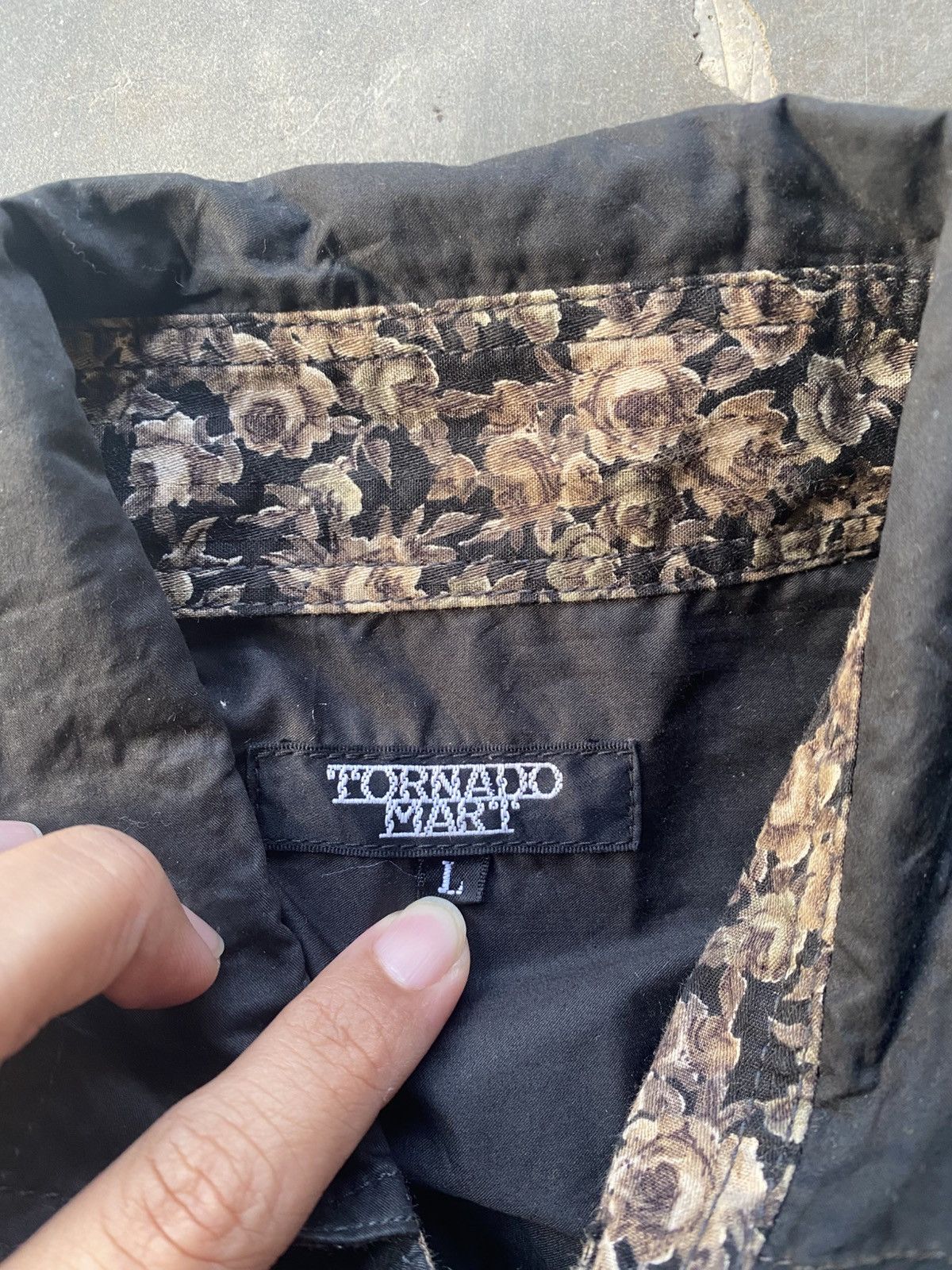 Tornado Mart Vintage Tornado Mart Snap Button Floral Shirt Size US L / EU 52-54 / 3 - 6 Thumbnail