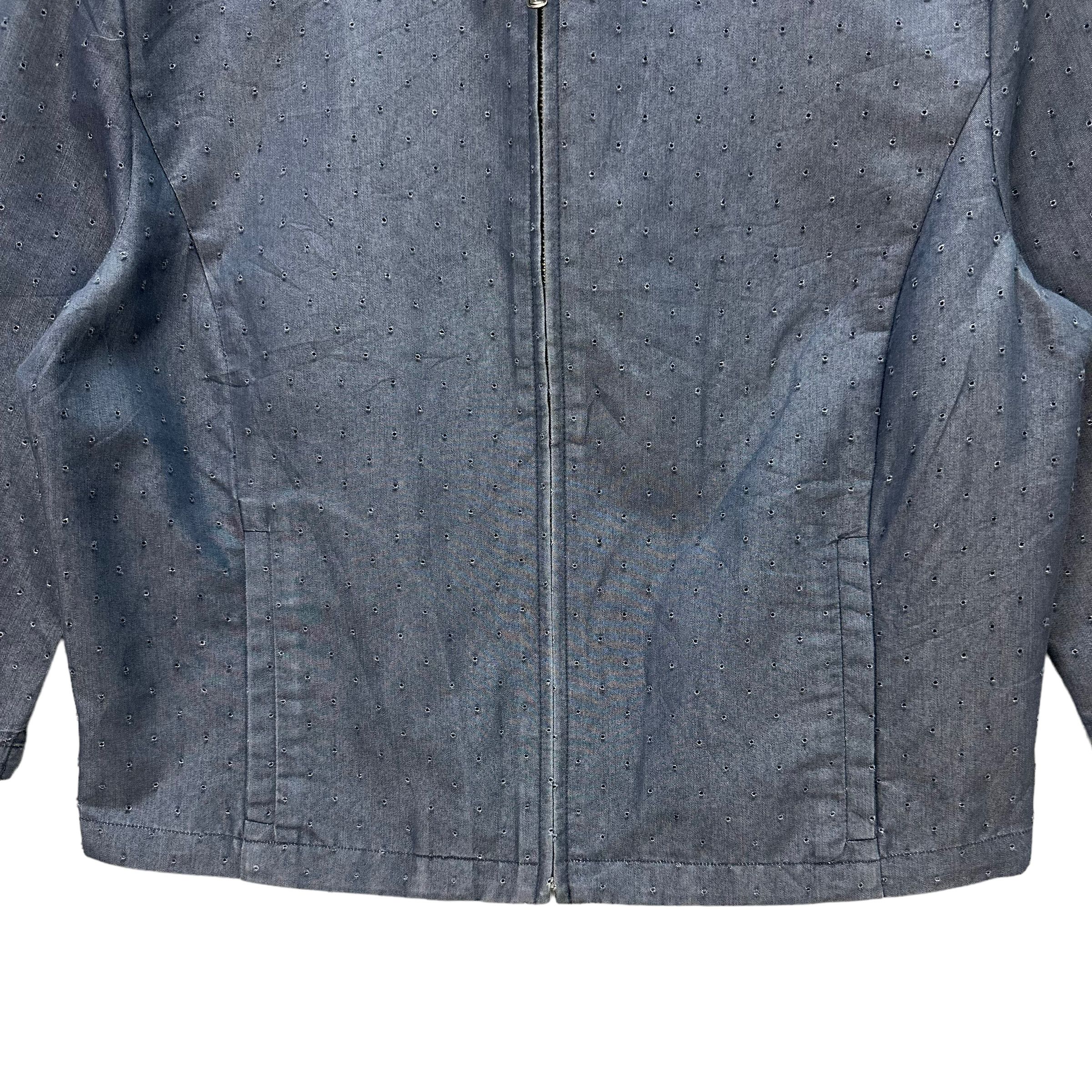 Armani Exchange ARMANI EXCHANGE CROPPED JACKET #7648-160 Size M / US 6-8 / IT 42-44 - 4 Thumbnail
