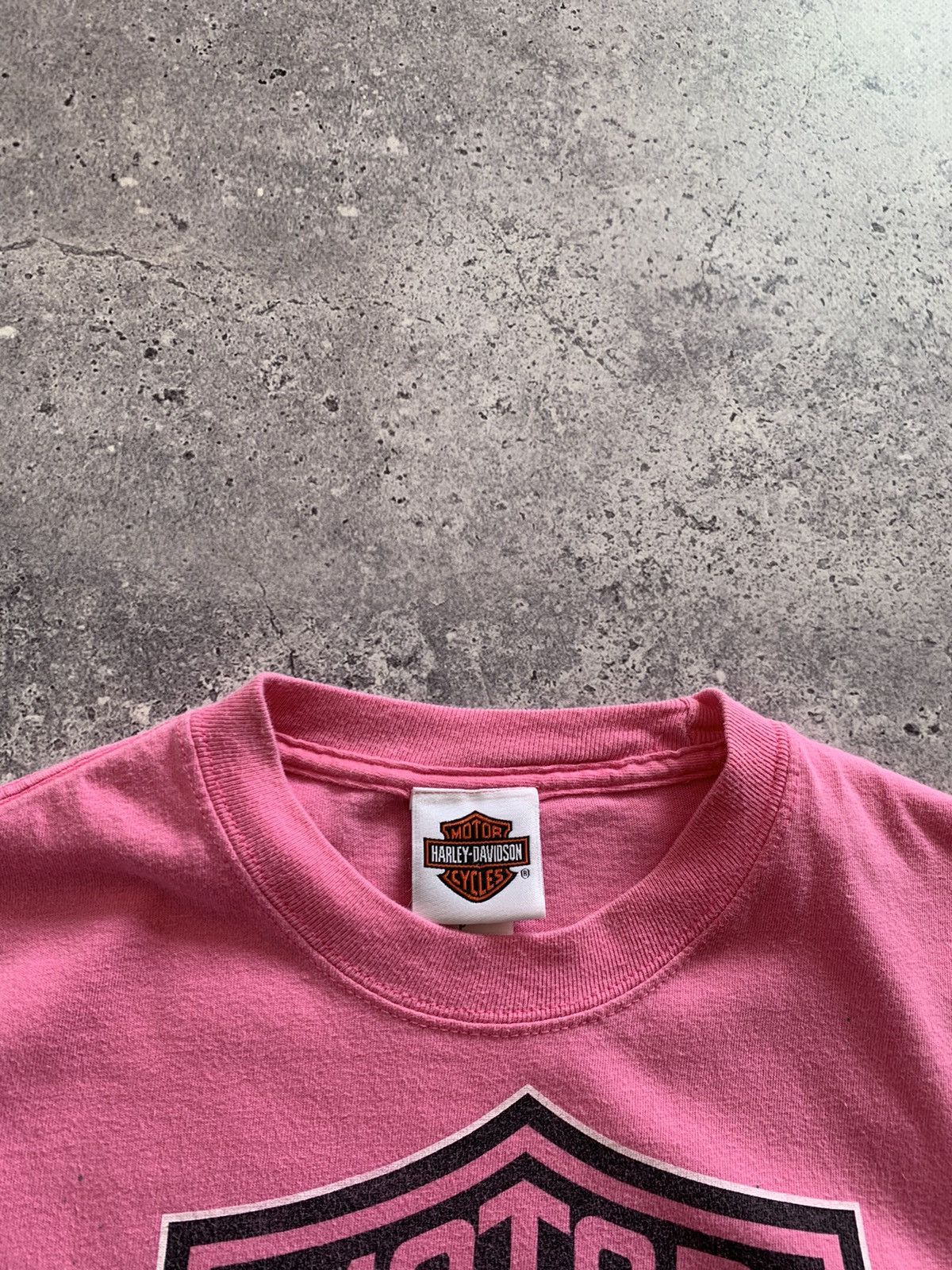 Harley Davidson Vintage Harley Davidson 2009 Cowboy Texas Pink Tee Shirt Size S / US 4 / IT 40 - 5 Thumbnail