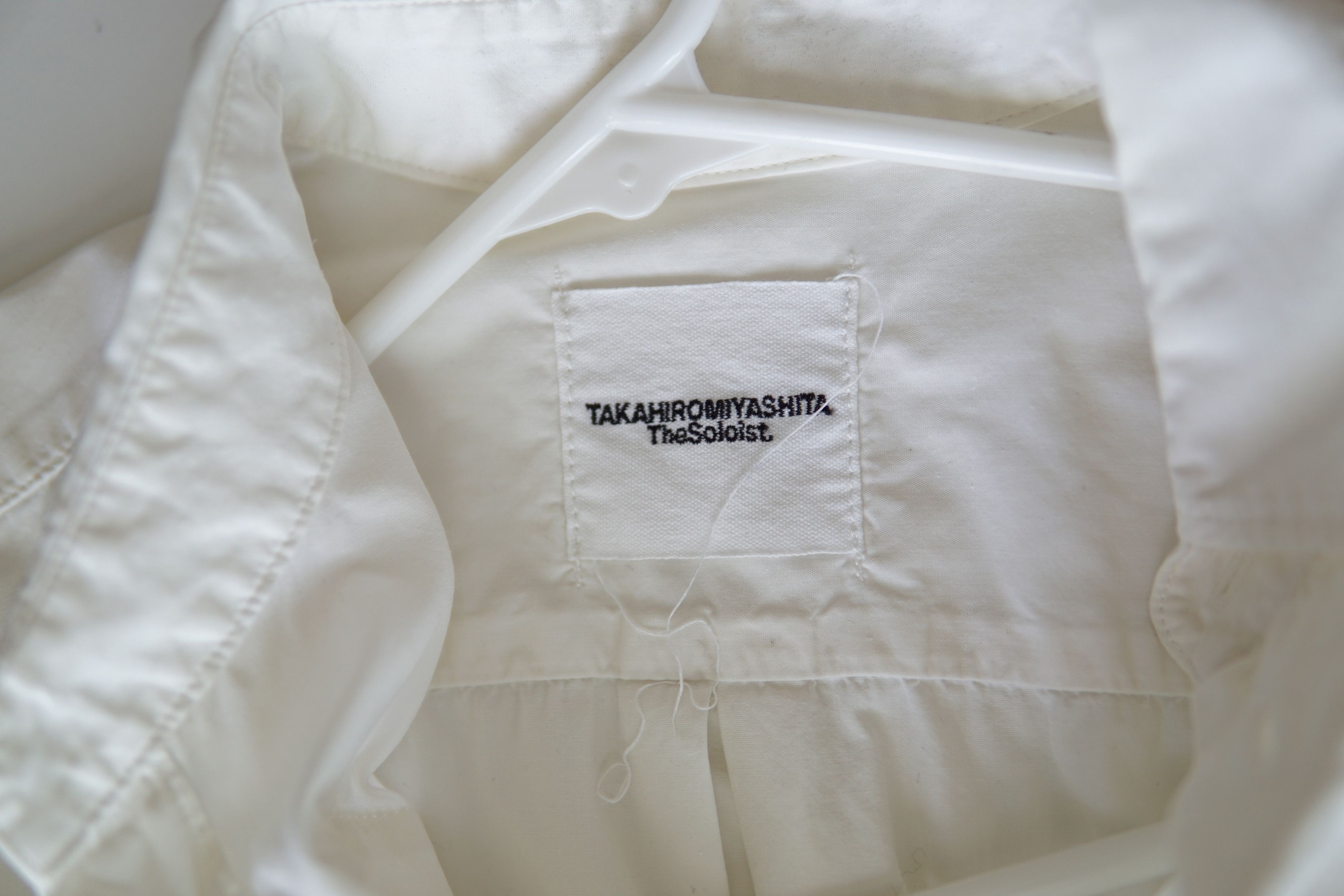 Takahiromiyashita The Soloist. FW15 Silk Blend Distressed Shirt Size US S / EU 44-46 / 1 - 6 Thumbnail