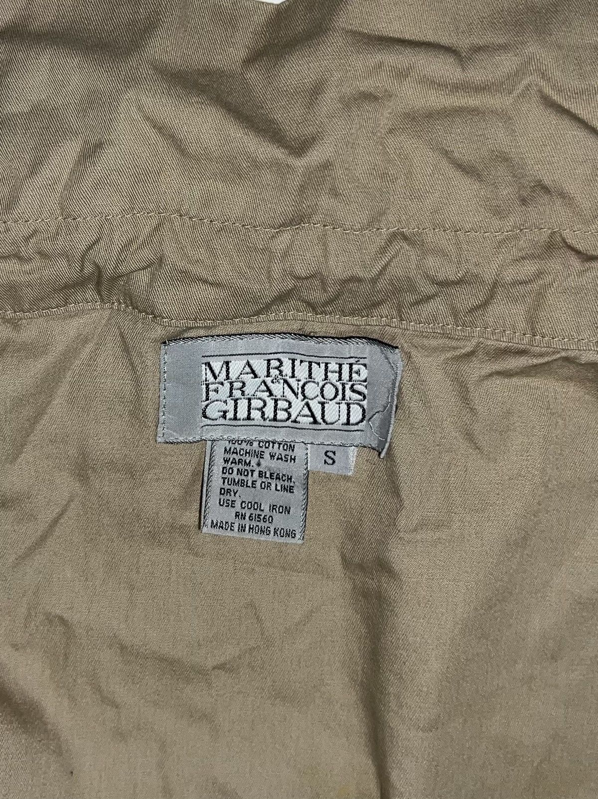 Marithe + Francois Girbaud Vintage Marithe Francois Girbaud Mountain Smock Jacket 80s Size US S / EU 44-46 / 1 - 4 Thumbnail