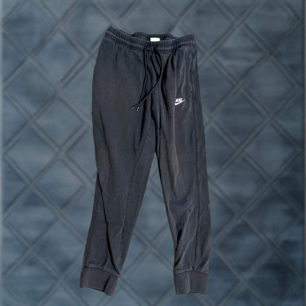 Nike Nike Sportswear Club Knit Fleece Joggers Men’s Small Black Sweat Pants Size US 29 - 1 Thumbnail