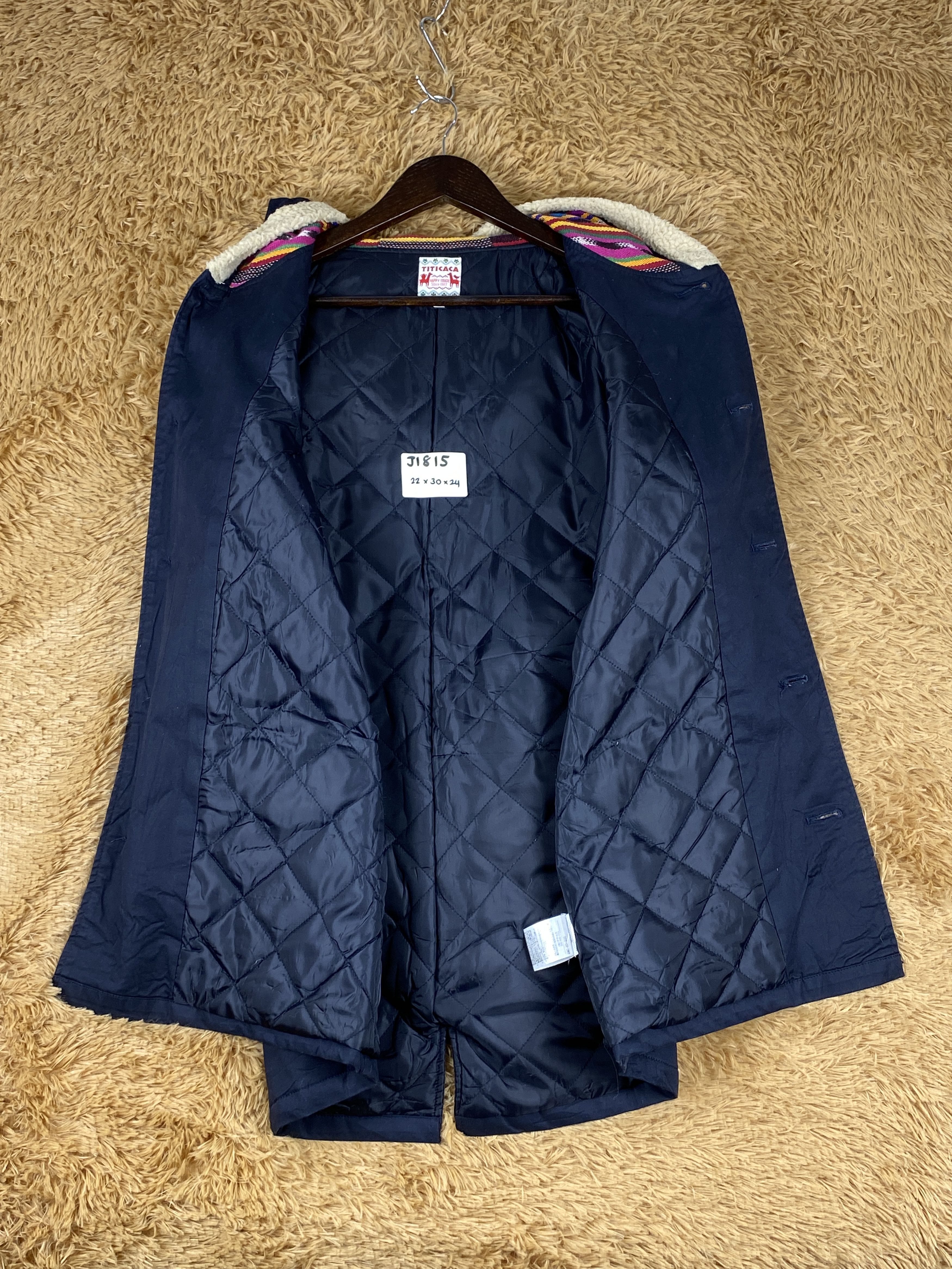 Japanese Brand Vintage Titicaca Hoodie Quilted Lining Jacket J1815 Size L / US 10 / IT 46 - 6 Thumbnail