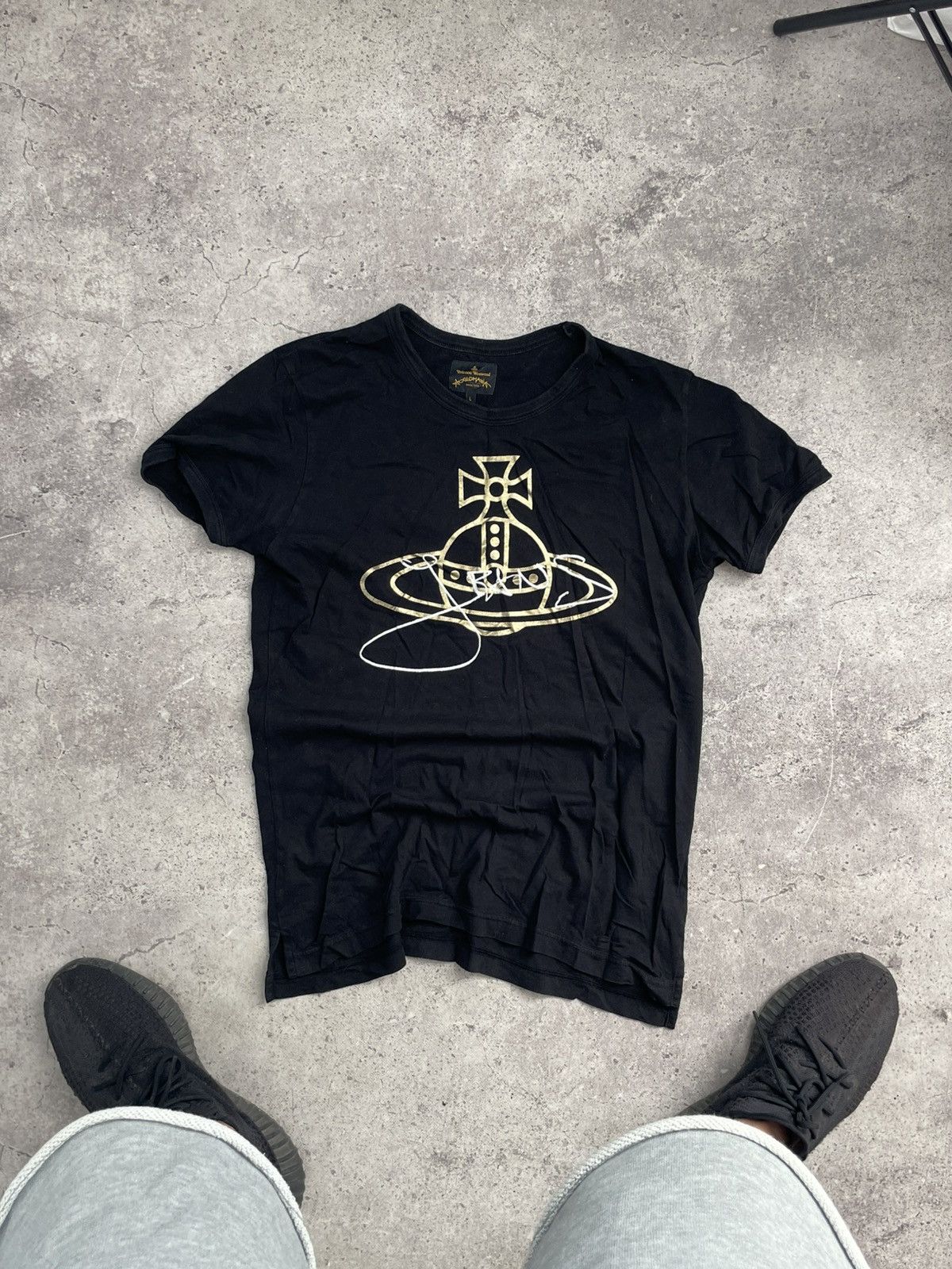 Vivienne Westwood VIVIENNE WESTWOOD T-SHIRT BIG LOGO GRAPHIC DESIGN Size US L / EU 52-54 / 3 - 1 Thumbnail