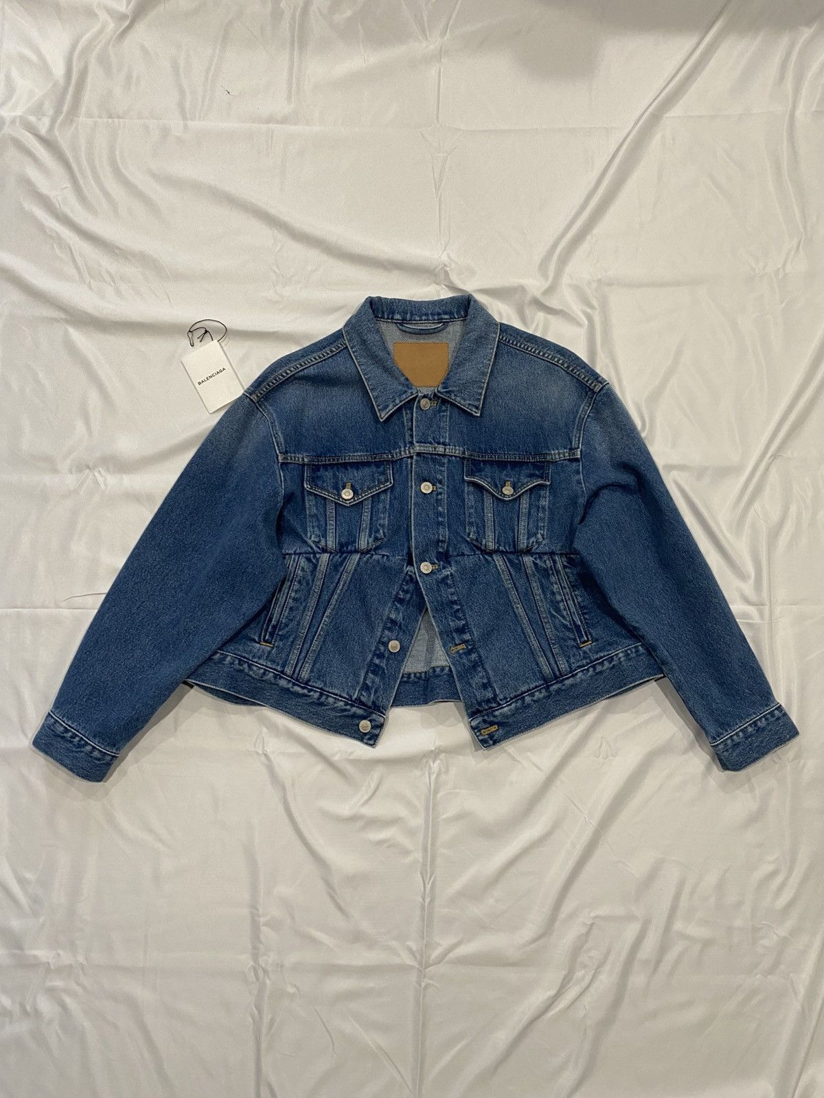 BALENCIAGA SWING DENIM JACKET デニムジャケット Balenciaga Swing Denim Jacket Black Size 40 New | eBay