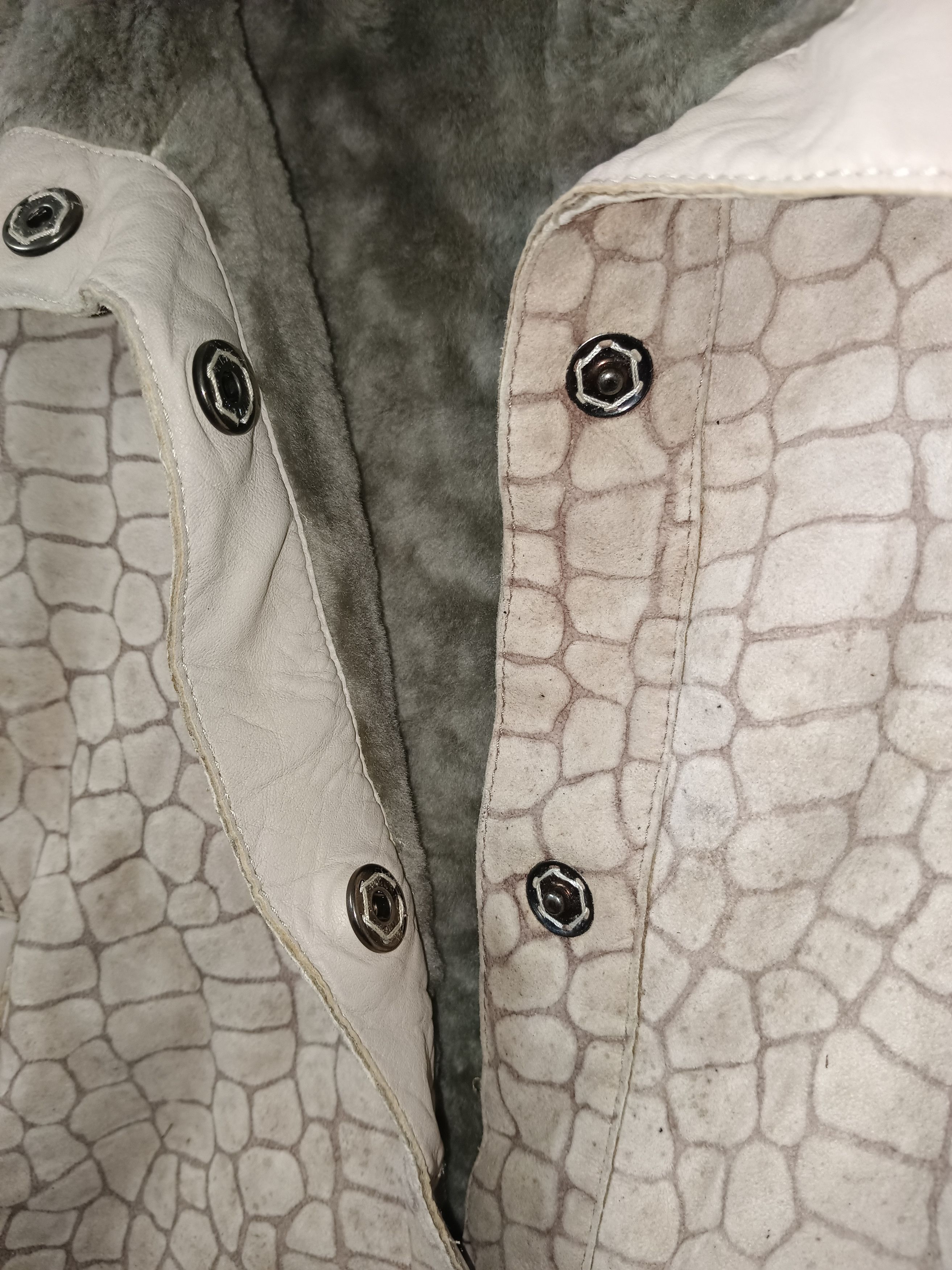 Giorgio Armani × Vintage Vintage Fur Leather Jacket Armani Size US S / EU 44-46 / 1 - 4 Thumbnail