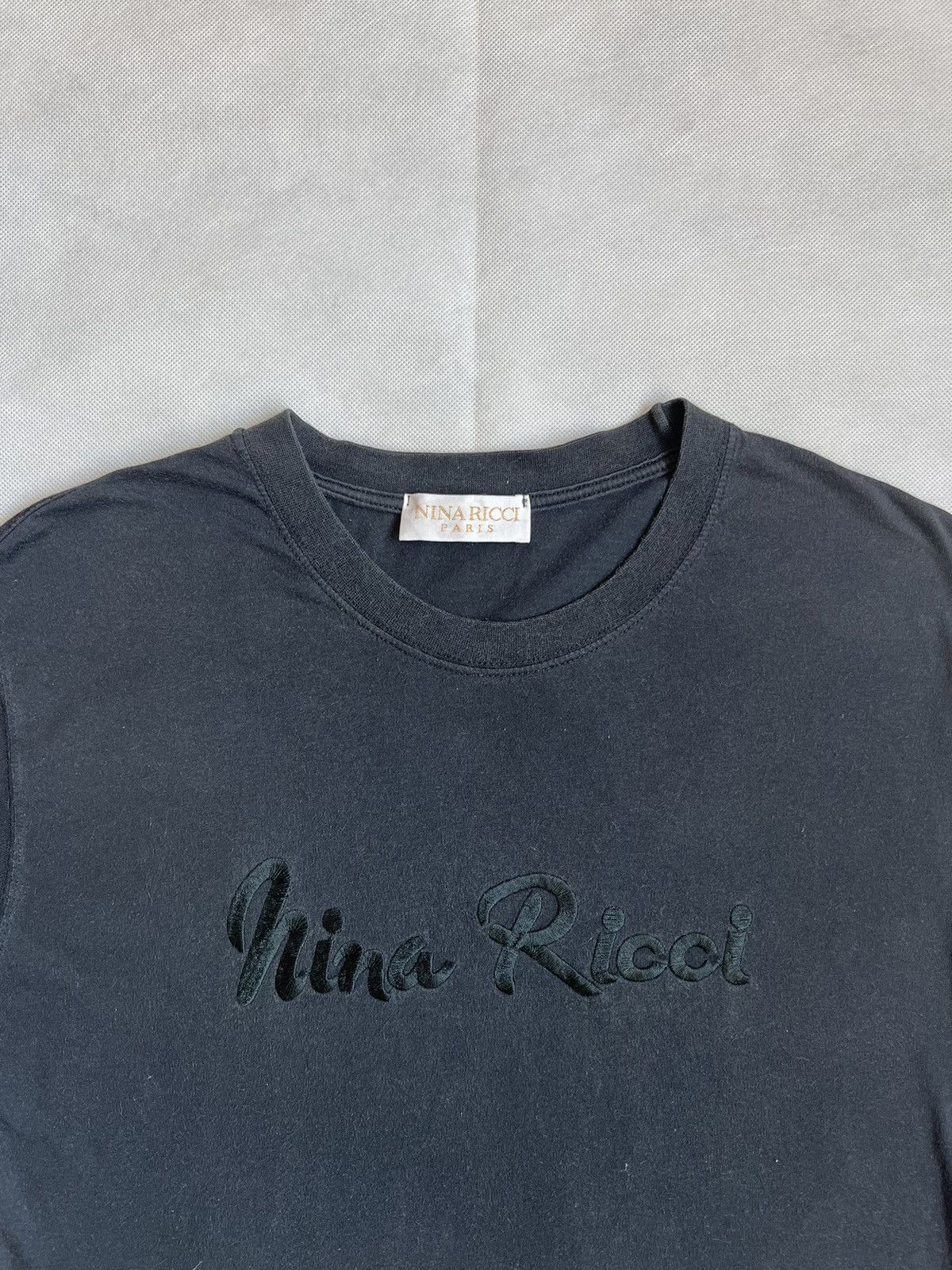 Nina Ricci Nina Ricci Black Tees Size M / US 6-8 / IT 42-44 - 4 Thumbnail
