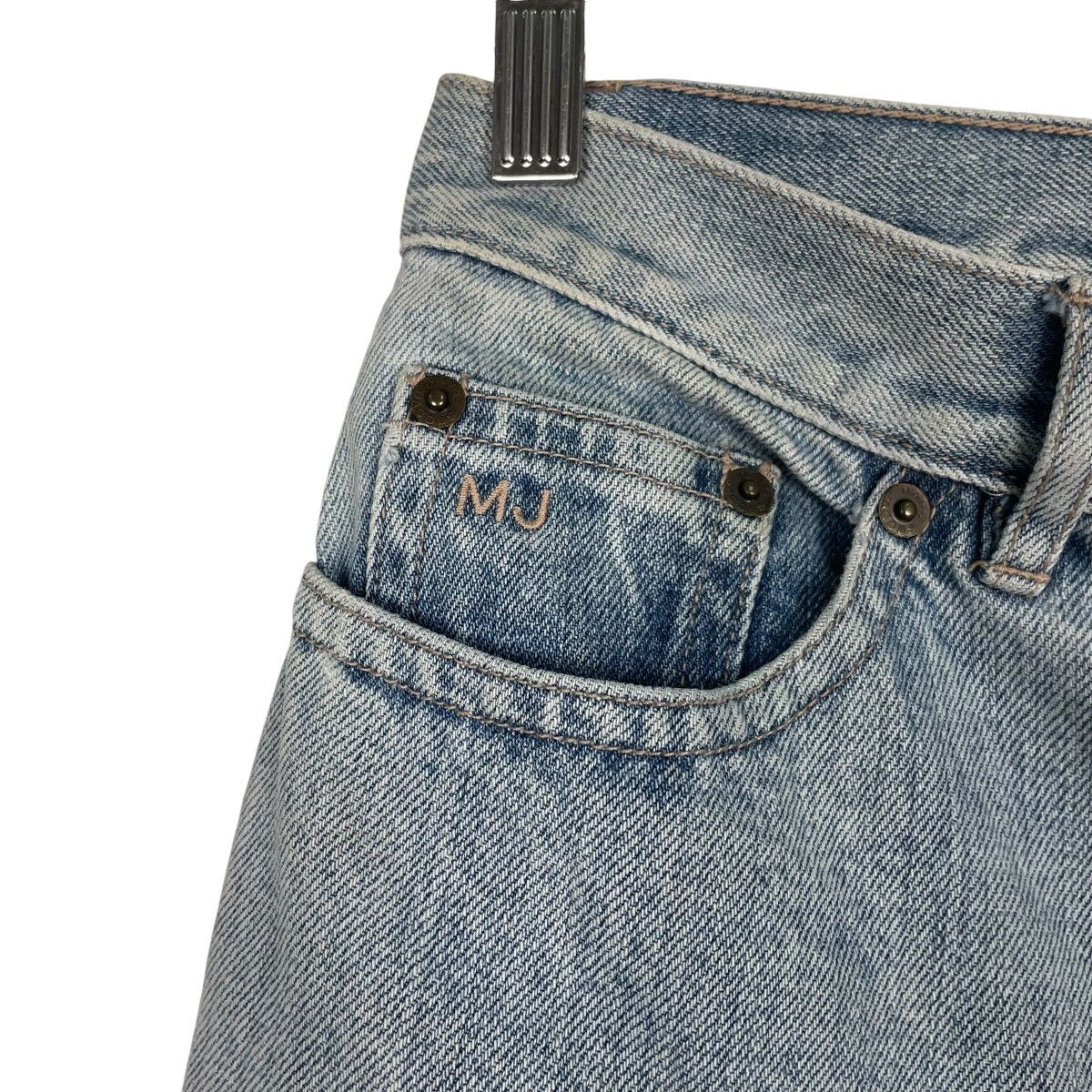 Jean × Marc Jacobs 💥MARC JACOB FLARE WASHED BLUE JEAN Size 29" - 15 Thumbnail