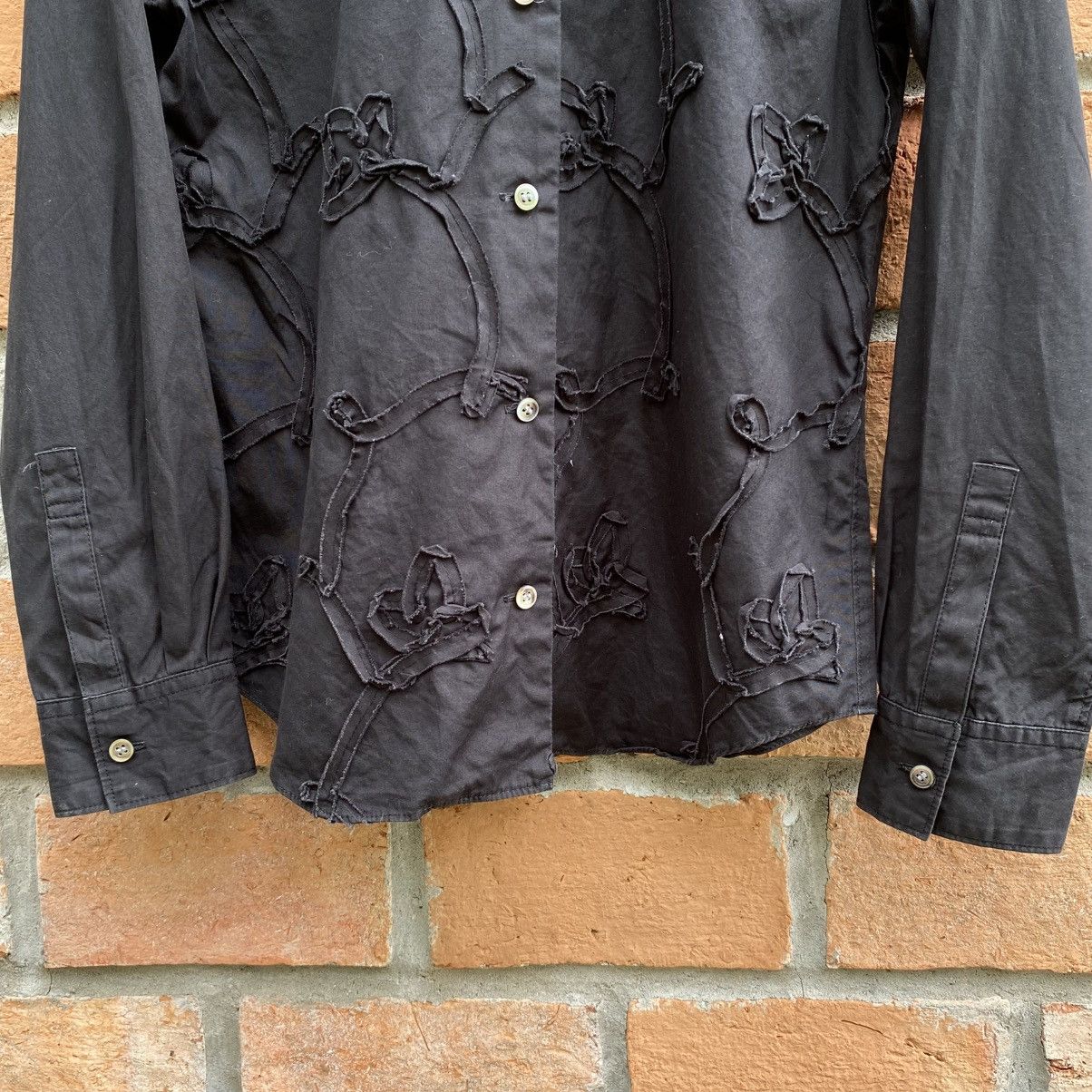 Japanese Brand A/T ATSURO TAYAMA Black Long Sleeve Shirt Size M / US 6-8 / IT 42-44 - 15 Thumbnail