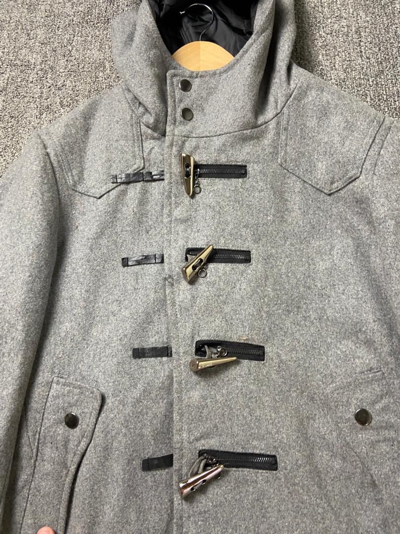 semanticdesign Semantic Design Wool Duffle Hoodie Jacket (203) Size US L / EU 52-54 / 3 - 7 Thumbnail
