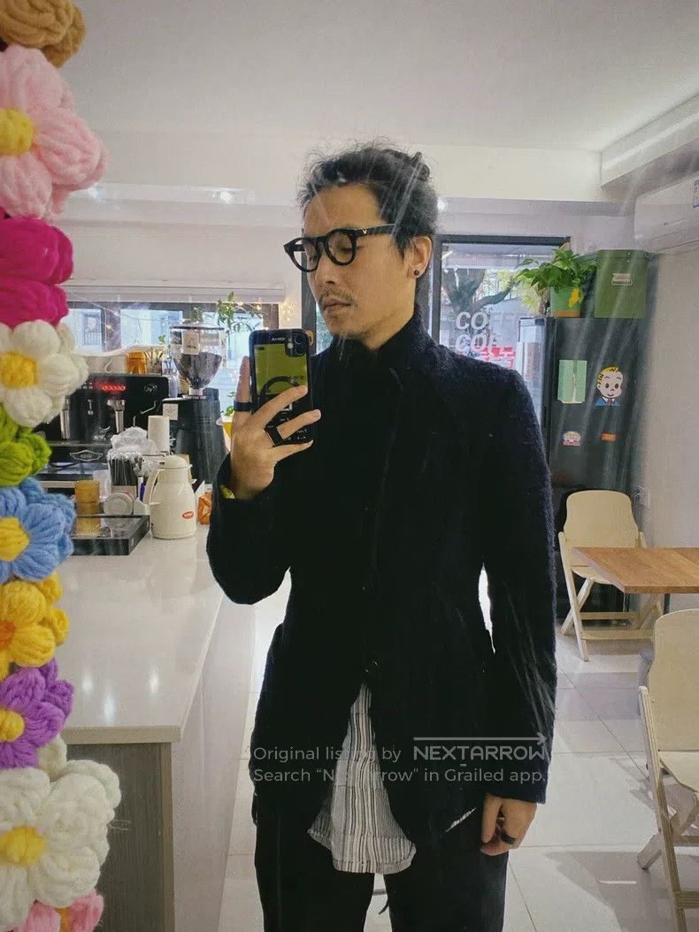 Comme des Garcons Comme Des Garcons Gun lapel jacket beggar wool jacket slim Size US S / EU 44-46 / 1 - 7 Thumbnail