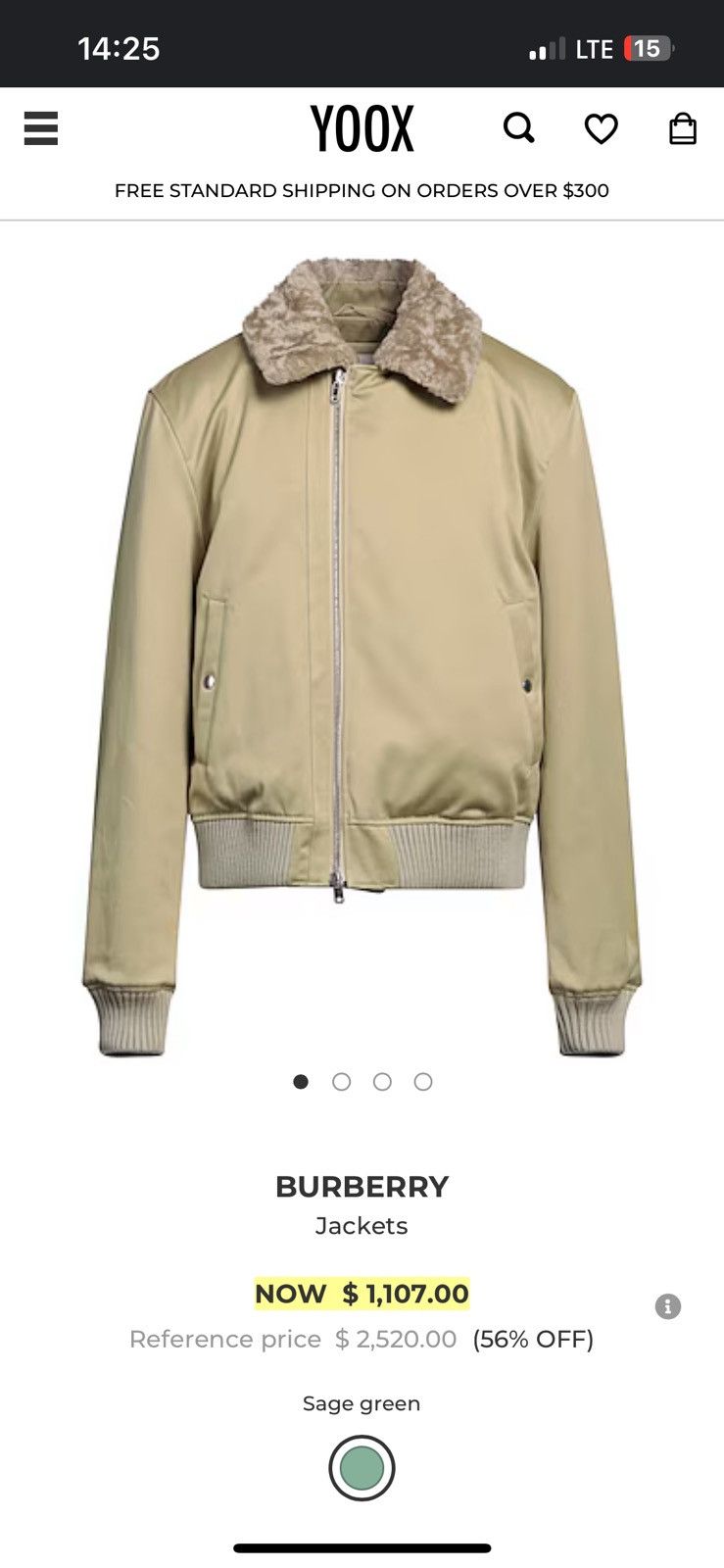 Burberry RRP 1.100$ Burberry Shearling Collar Bomber Jacket Size XL Size US XL / EU 56 / 4 - 3 Thumbnail