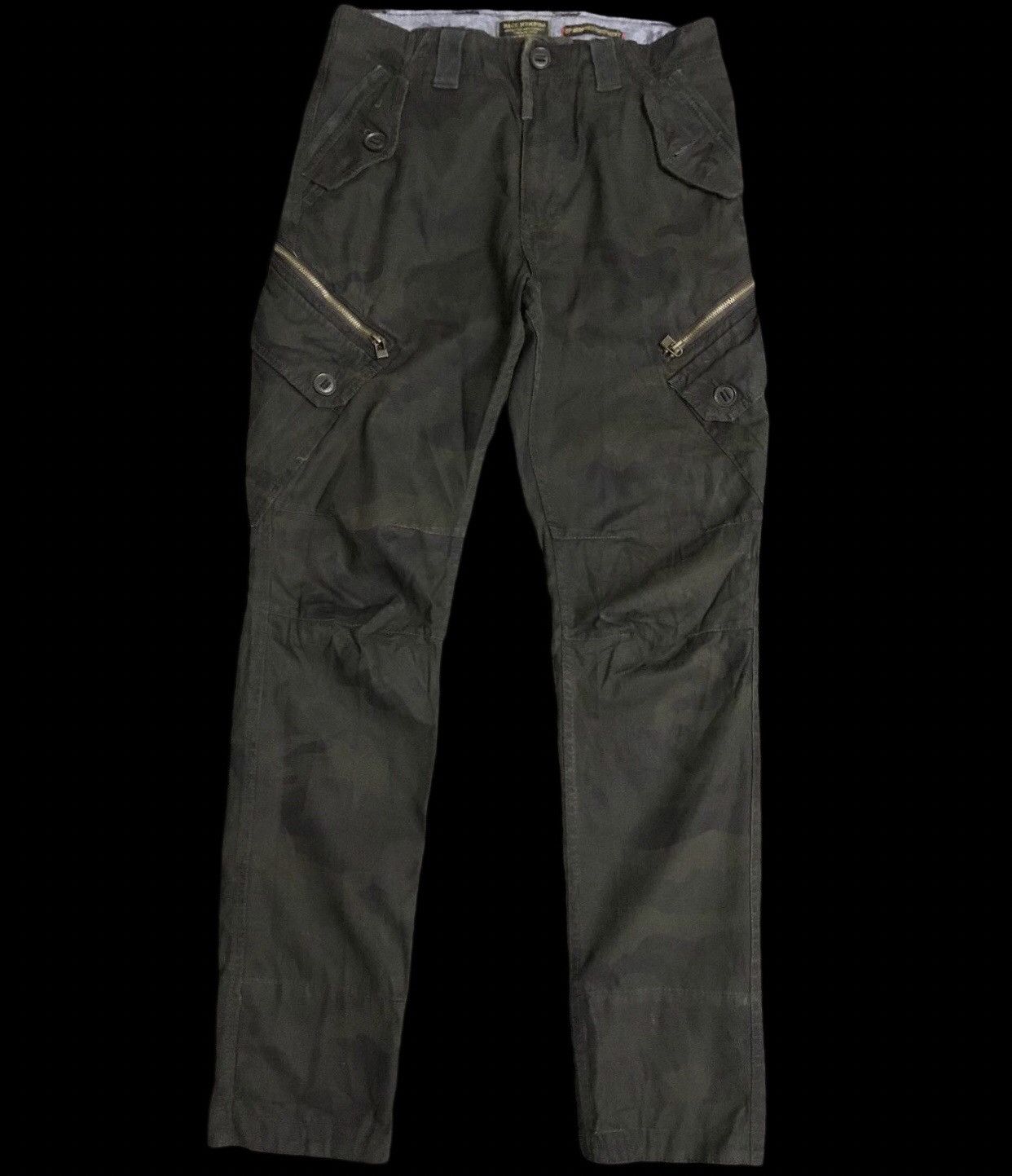 Japanese Brand CP278 BACK NUMBER UP ARMORED Design Camo 3D Cargo Pant Size US 30 / EU 46 - 1 Thumbnail