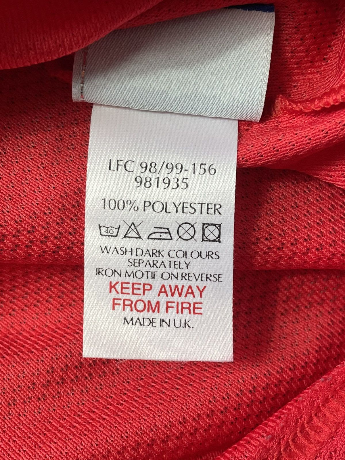 Reebok Reebok Liverpool 1998 1999 Owen #10 Home Soccer Jersey Kit Size US XXL / EU 58 / 5 - 11 Thumbnail